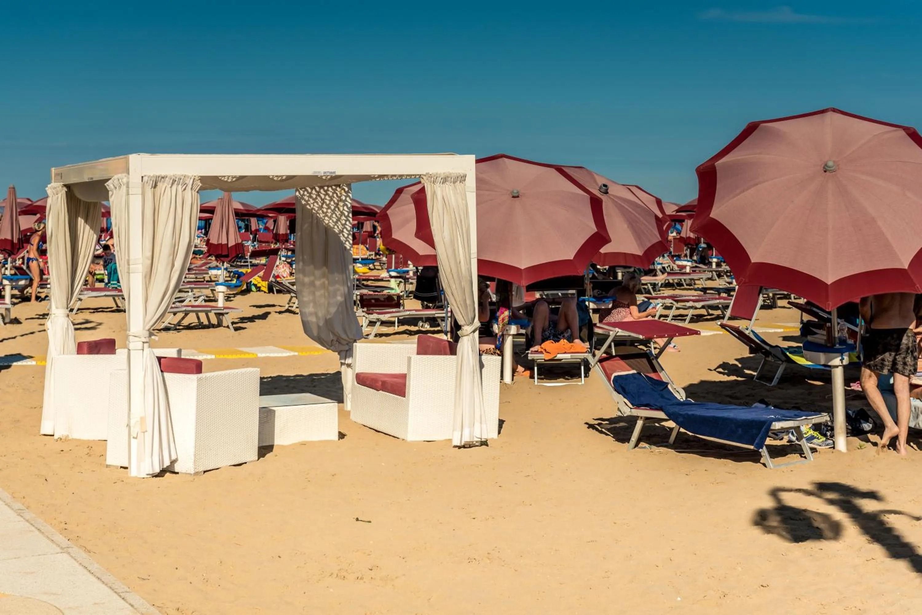 Beach in Hotel Mondial