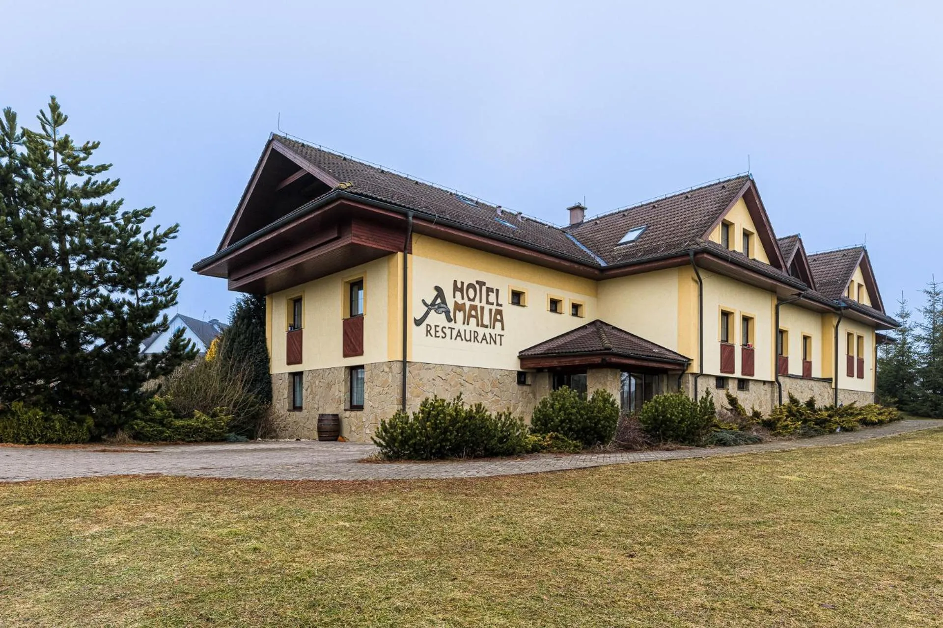 Property building in Hotel Amalia