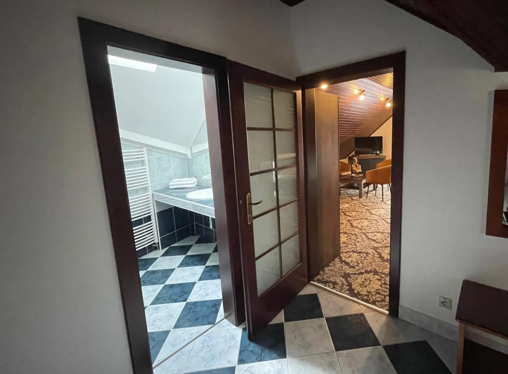 Bathroom in Hotel Amalia