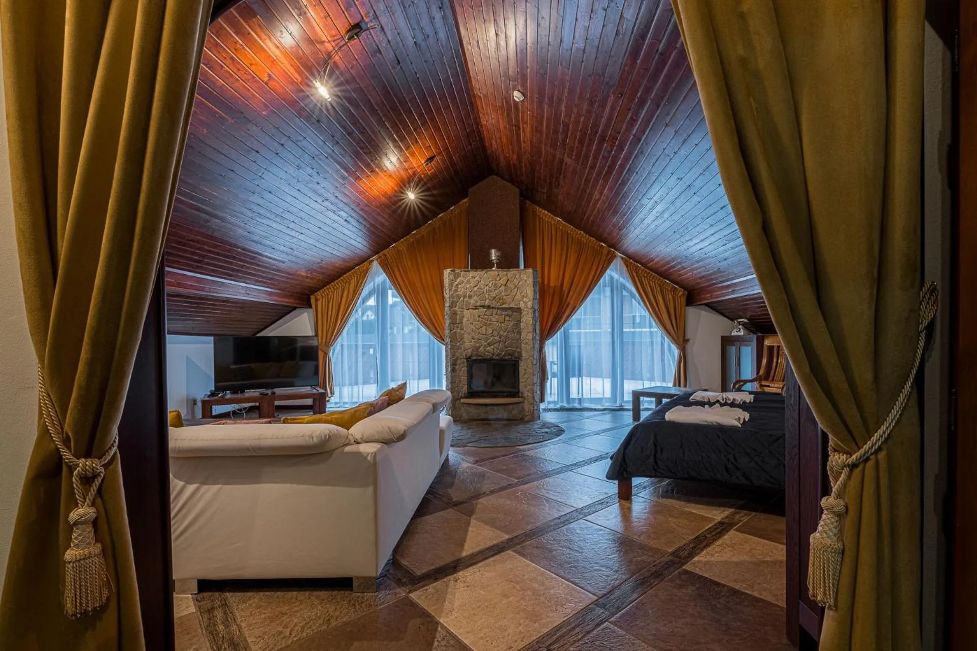 Living room in Hotel Amalia