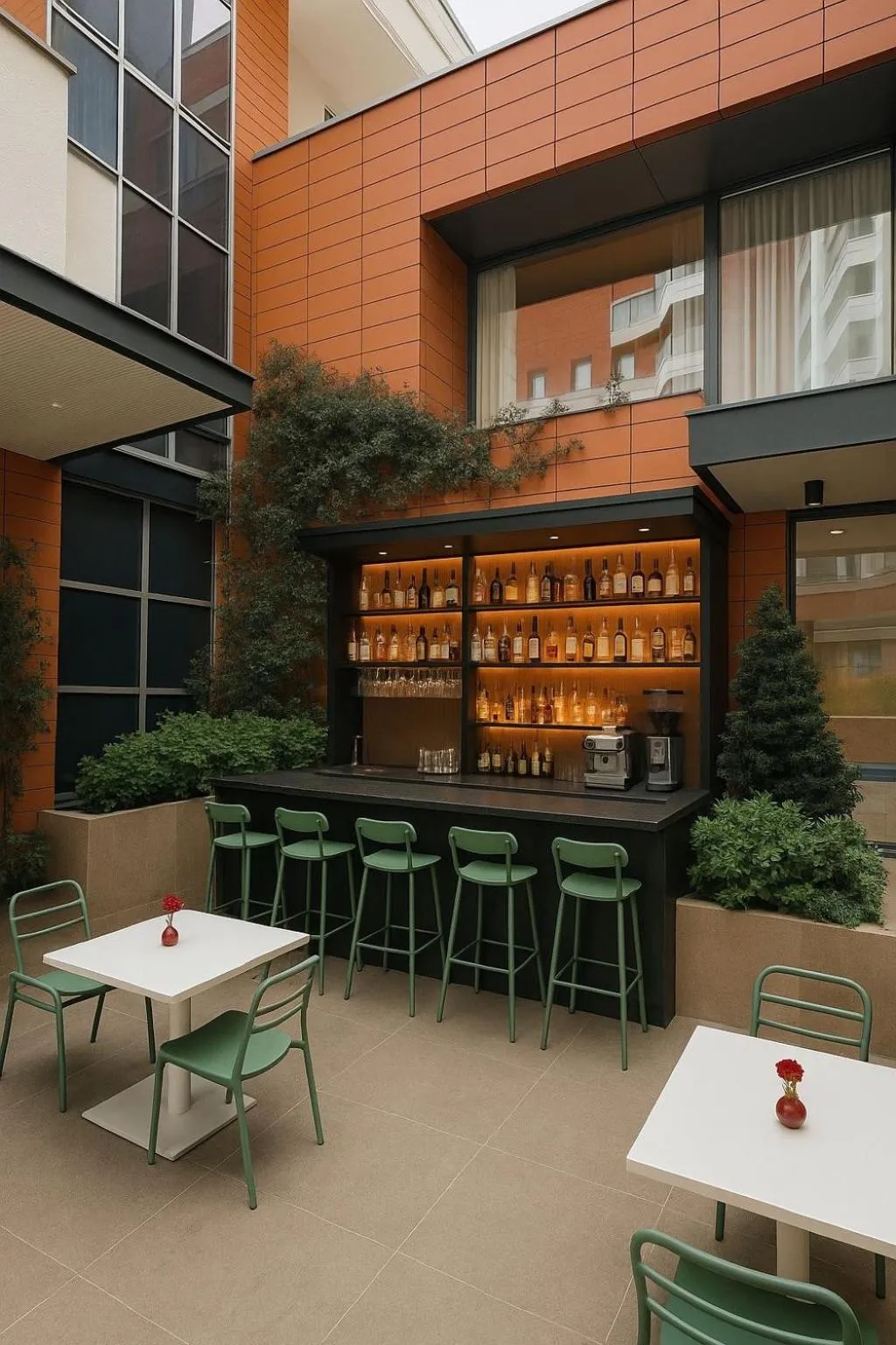 Restaurant/places to eat in Hilton Garden Inn Tirana