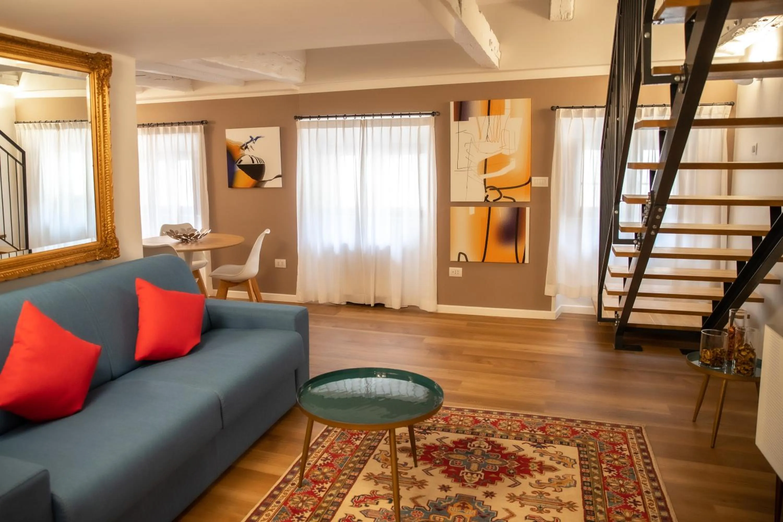 Living room in Hotel Vis à Vis