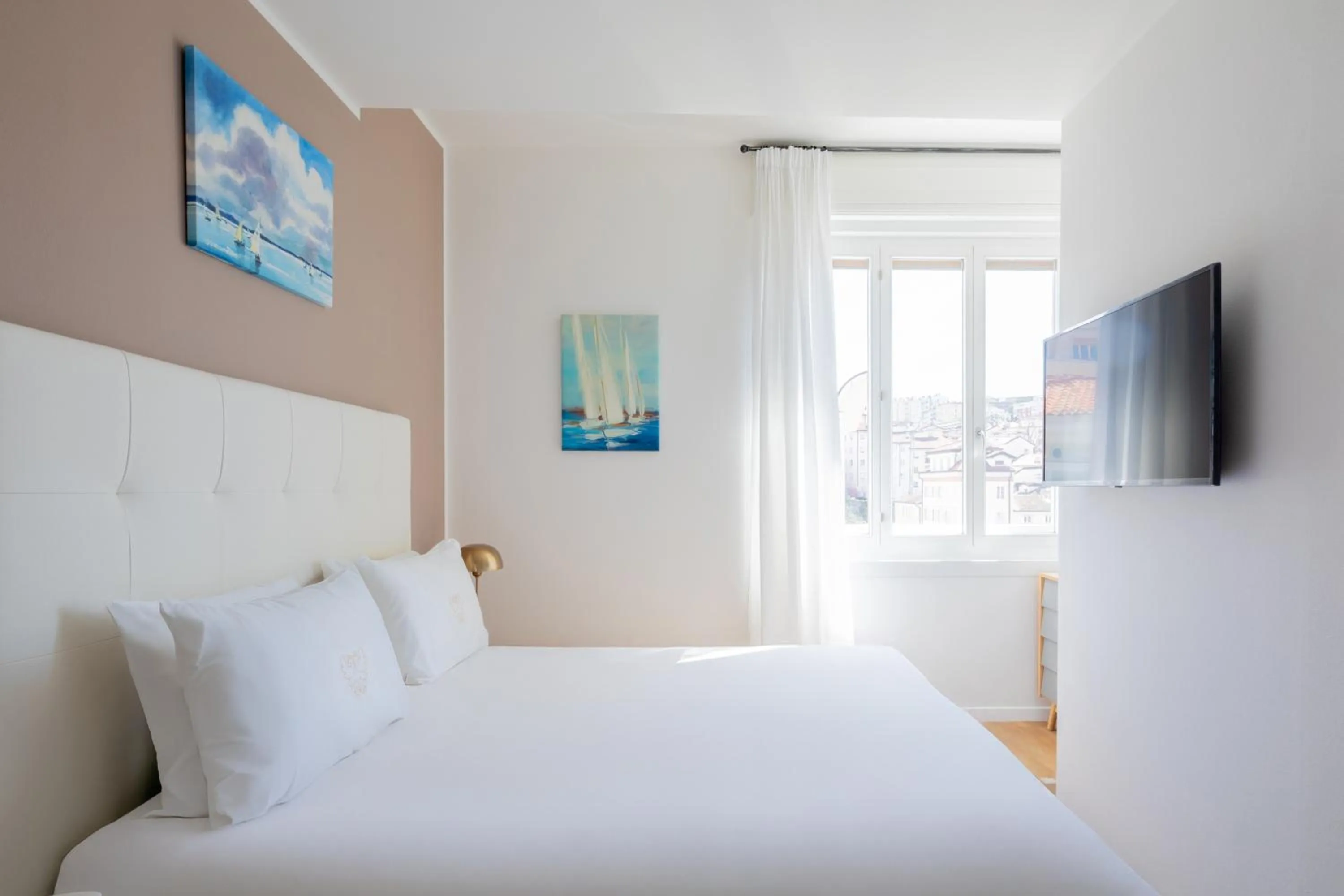 Bedroom, Bed in Hotel Vis à Vis