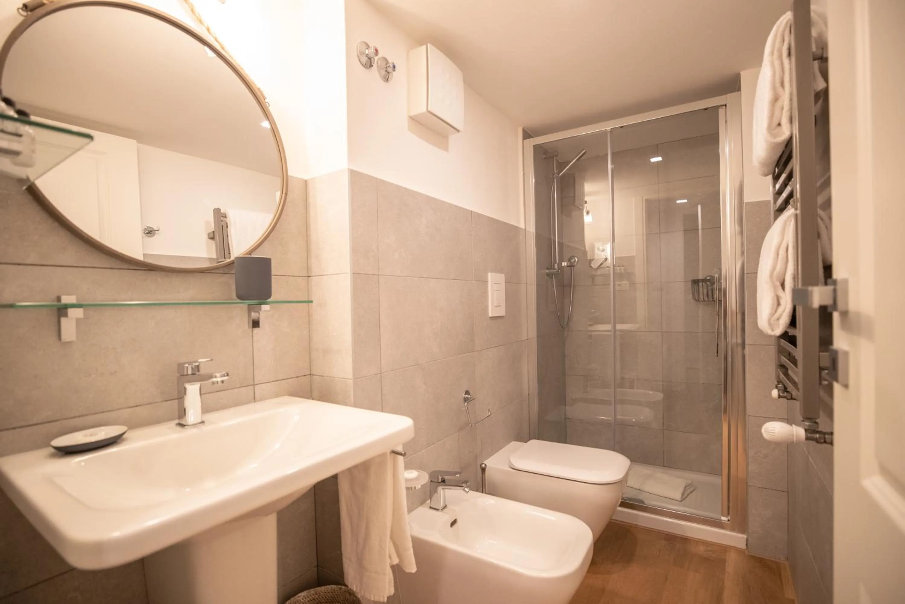 Bathroom in Hotel Vis à Vis