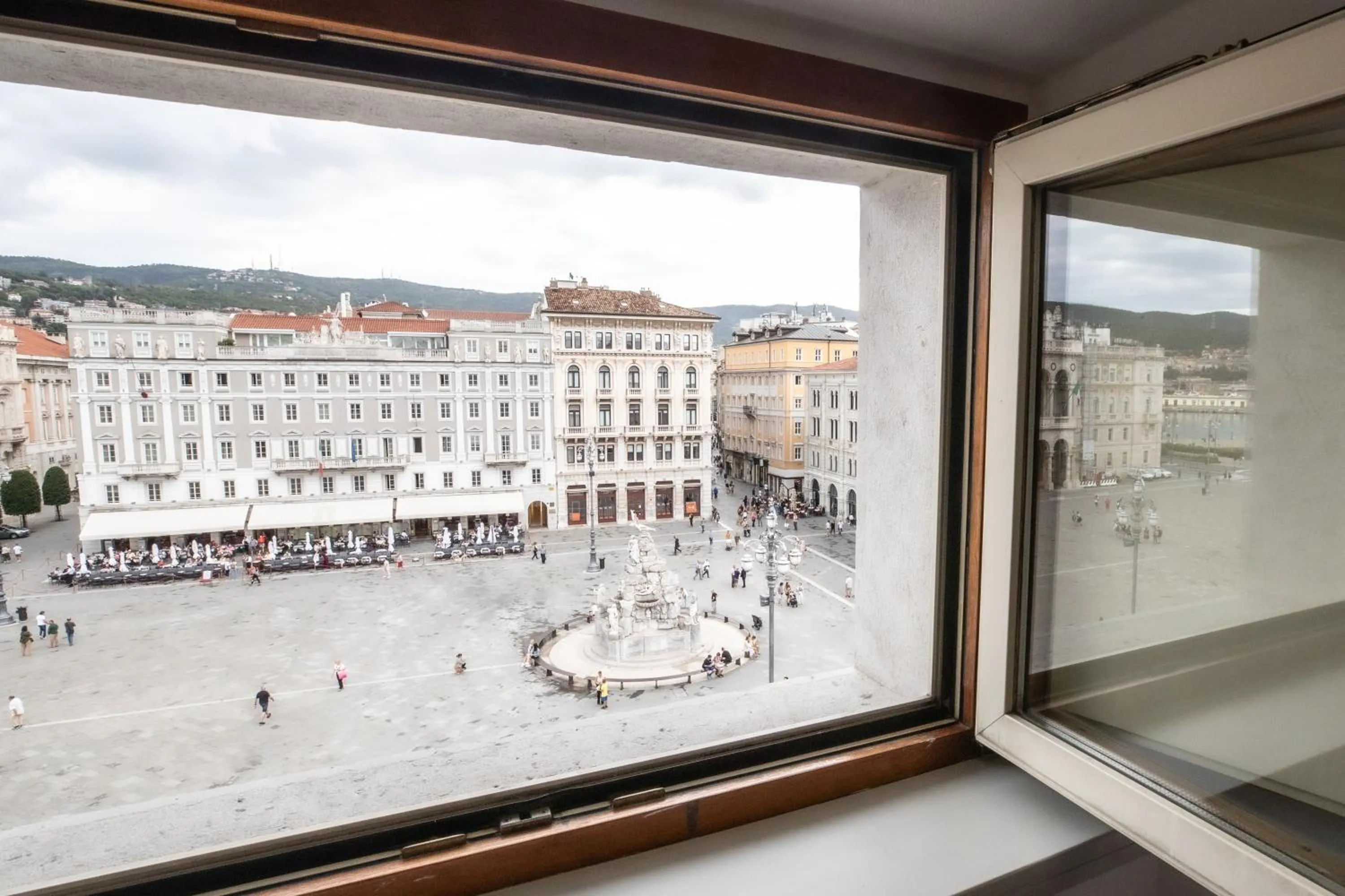 City view in Hotel Vis à Vis
