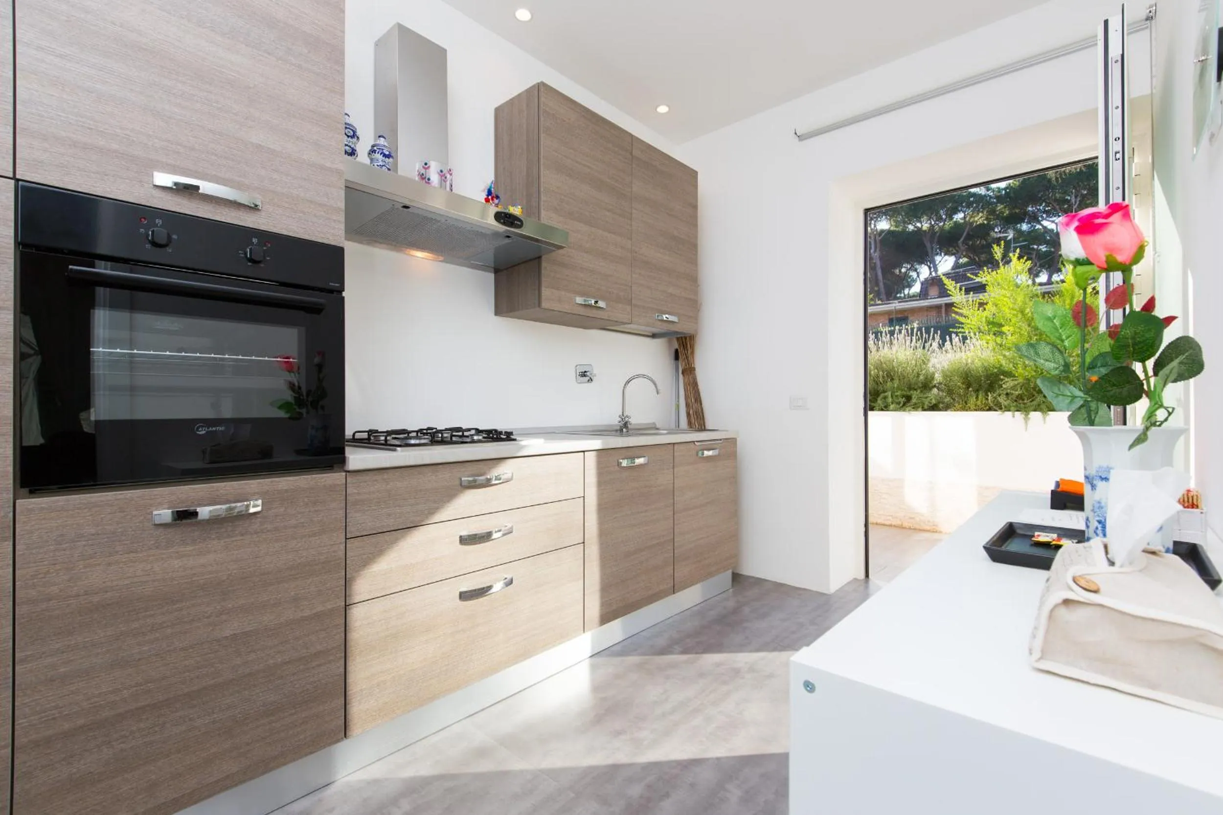 Kitchen or kitchenette in Niclas Luxury Apartments EUR