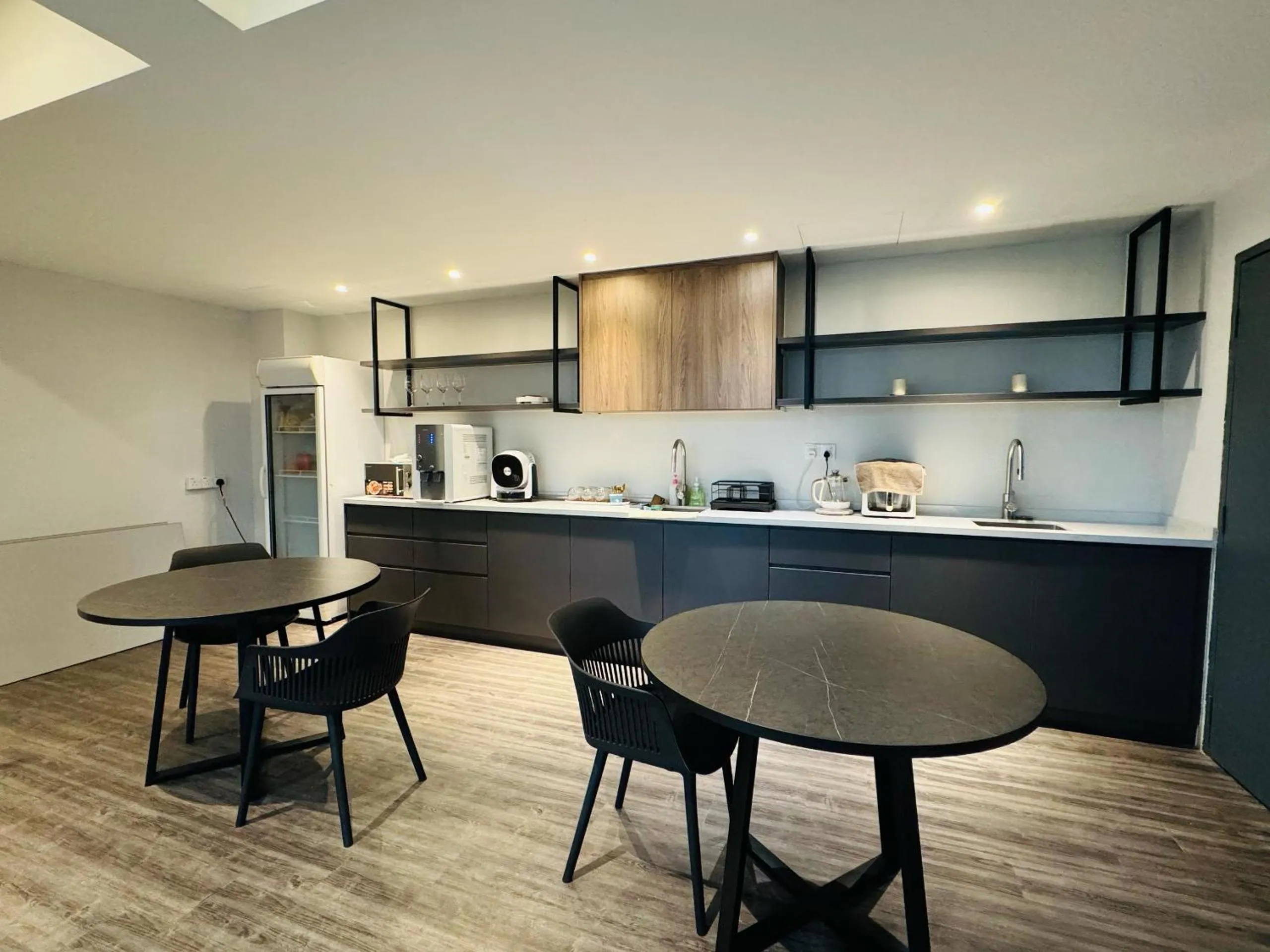 Kitchen or kitchenette in Hotel Kristal