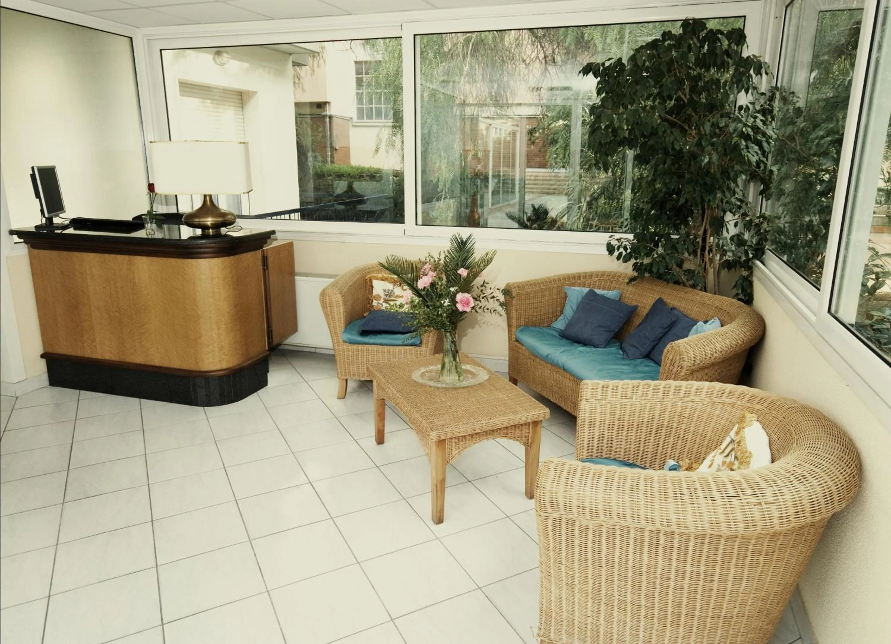 Lobby or reception in Hotel Residence Mediterraneo