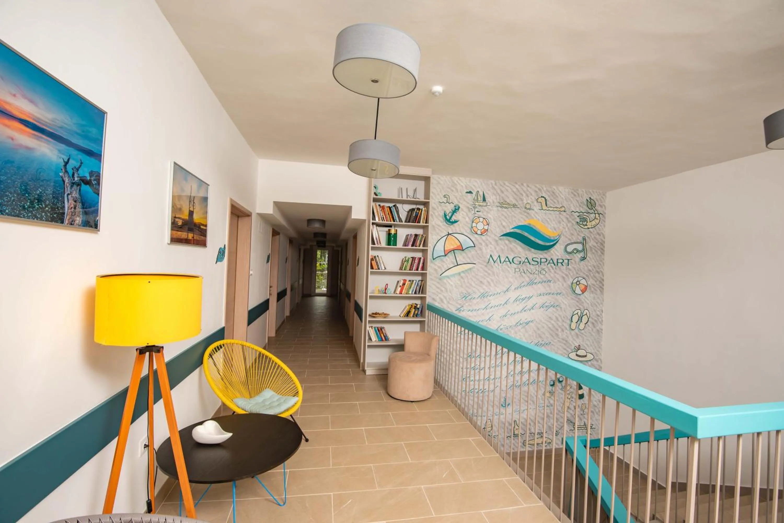 Living room in Magaspart Panzió