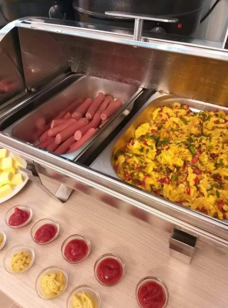 Food close-up in Magaspart Panzió