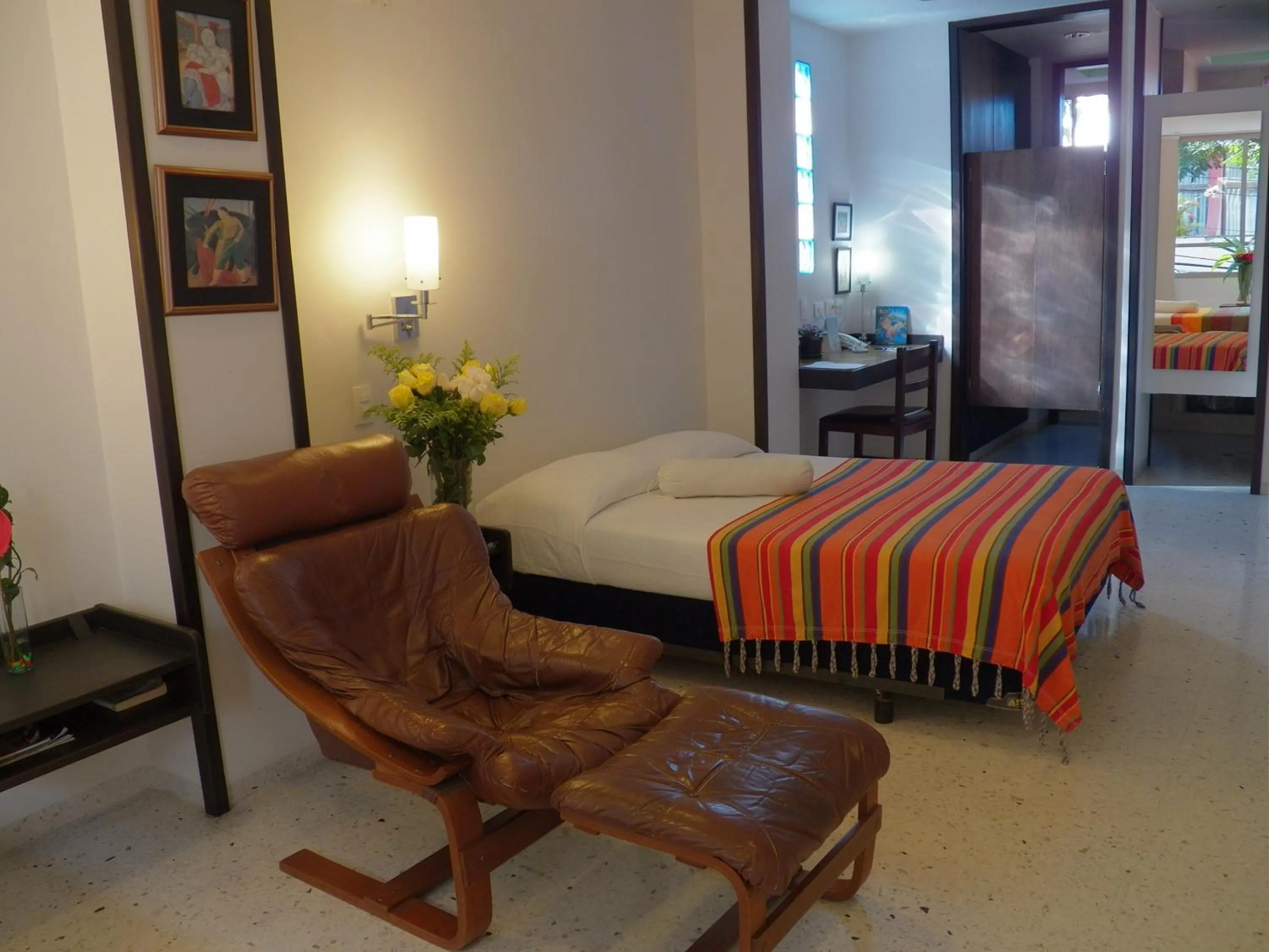 Photo of the whole room, Bed in Hotel Casa Santa Monica Norte