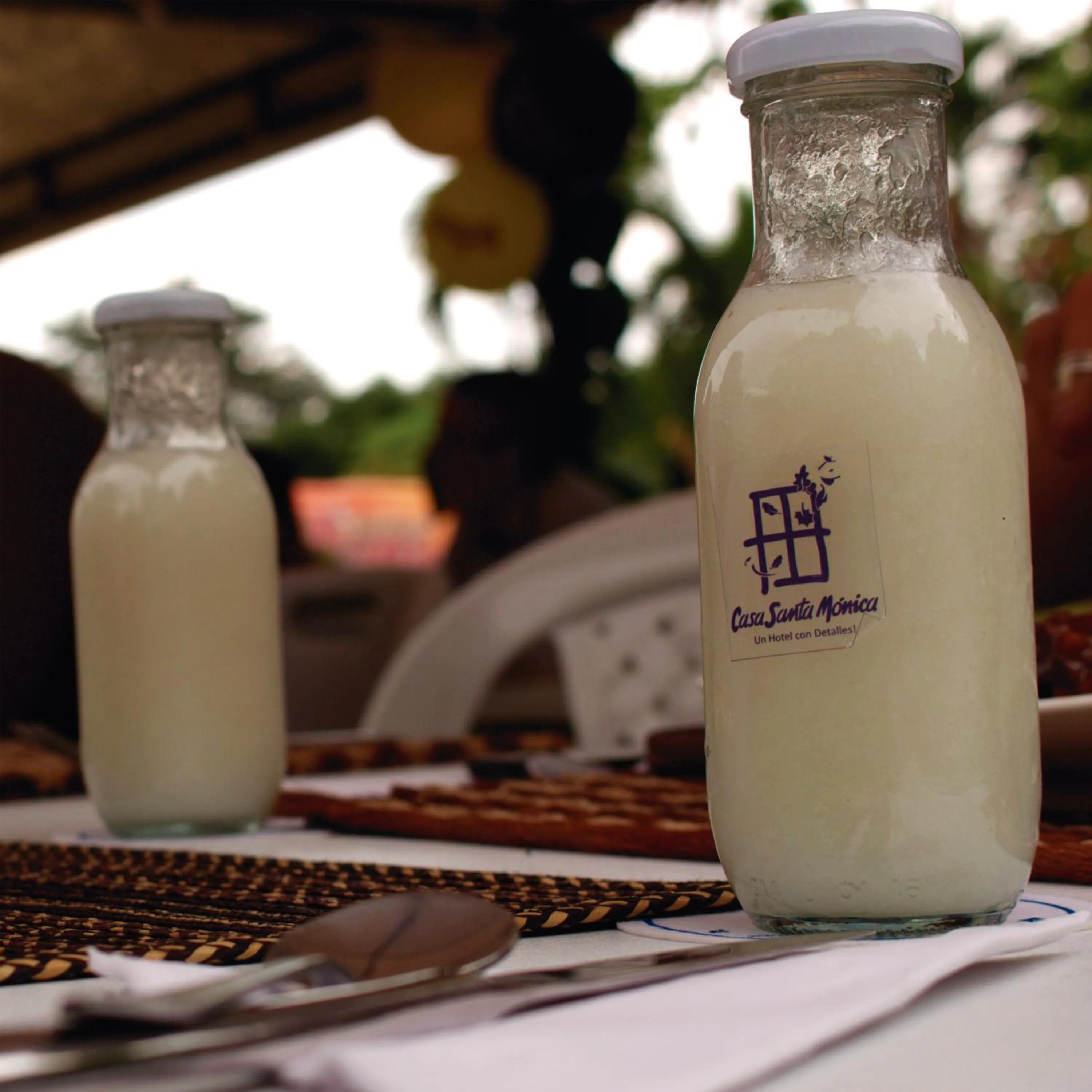 Food and drinks in Hotel Casa Santa Monica Norte