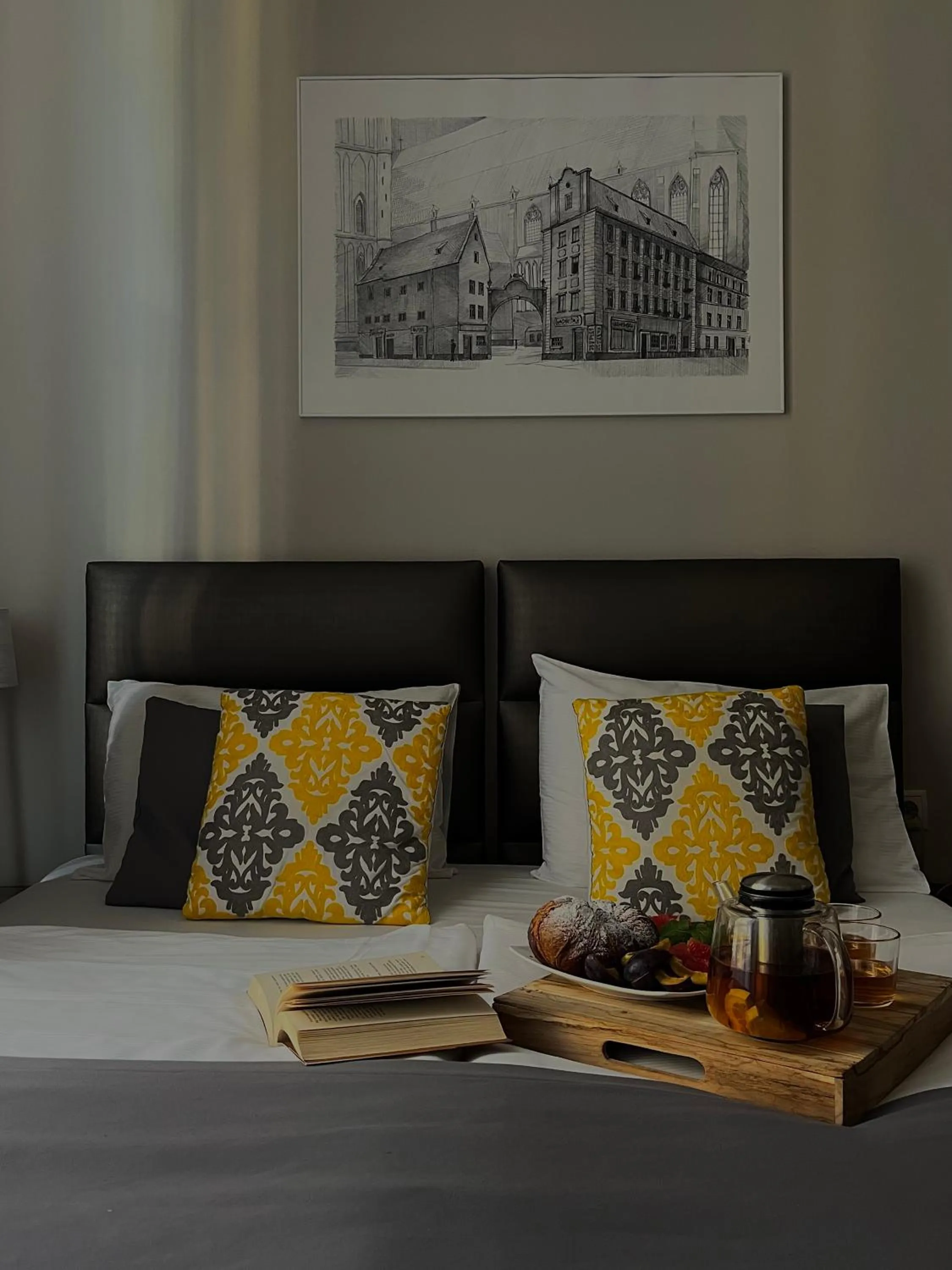 Bed in Joyinn Aparthotel