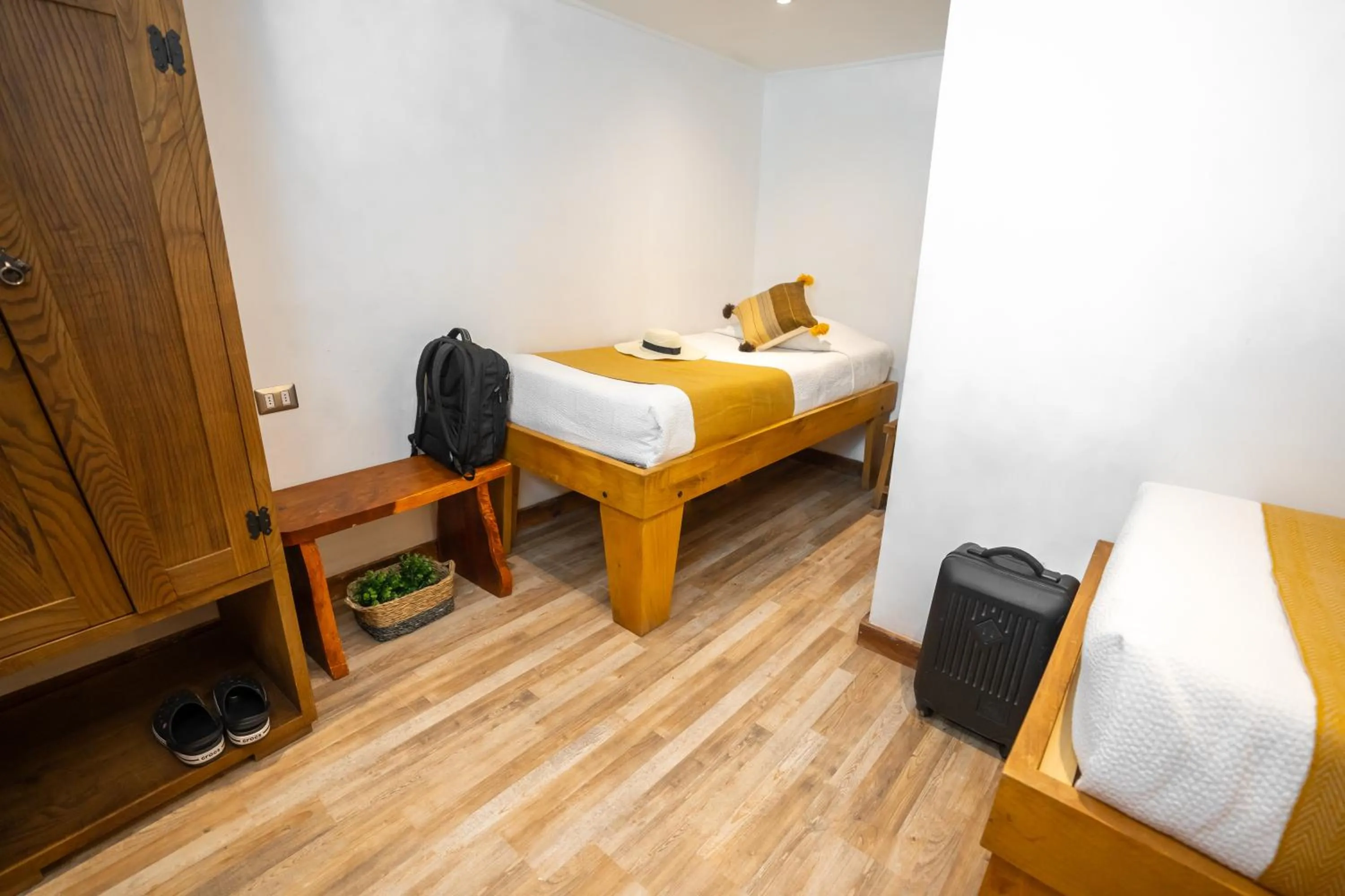 Bed in Hotel Don Raul