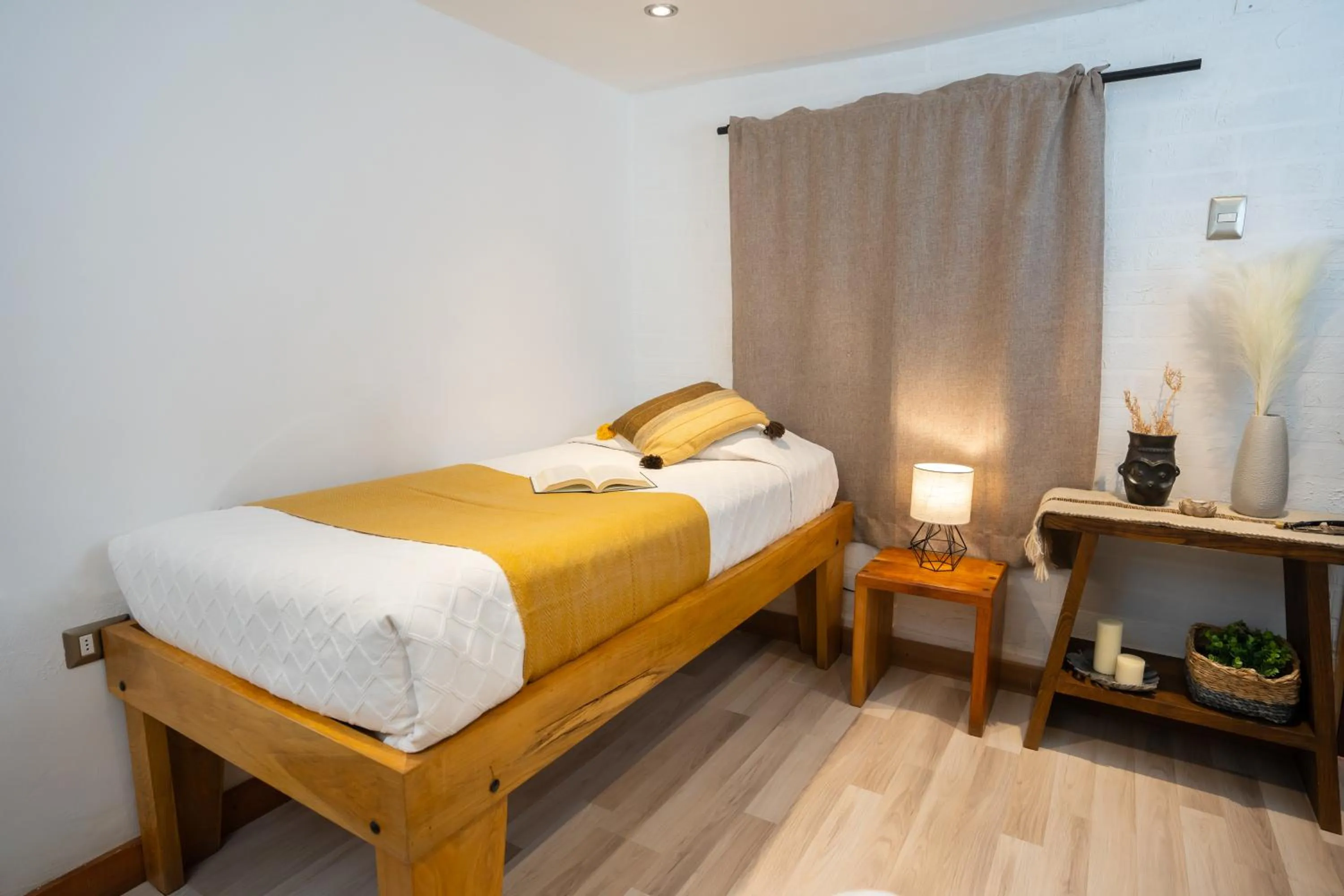 Bed in Hotel Don Raul