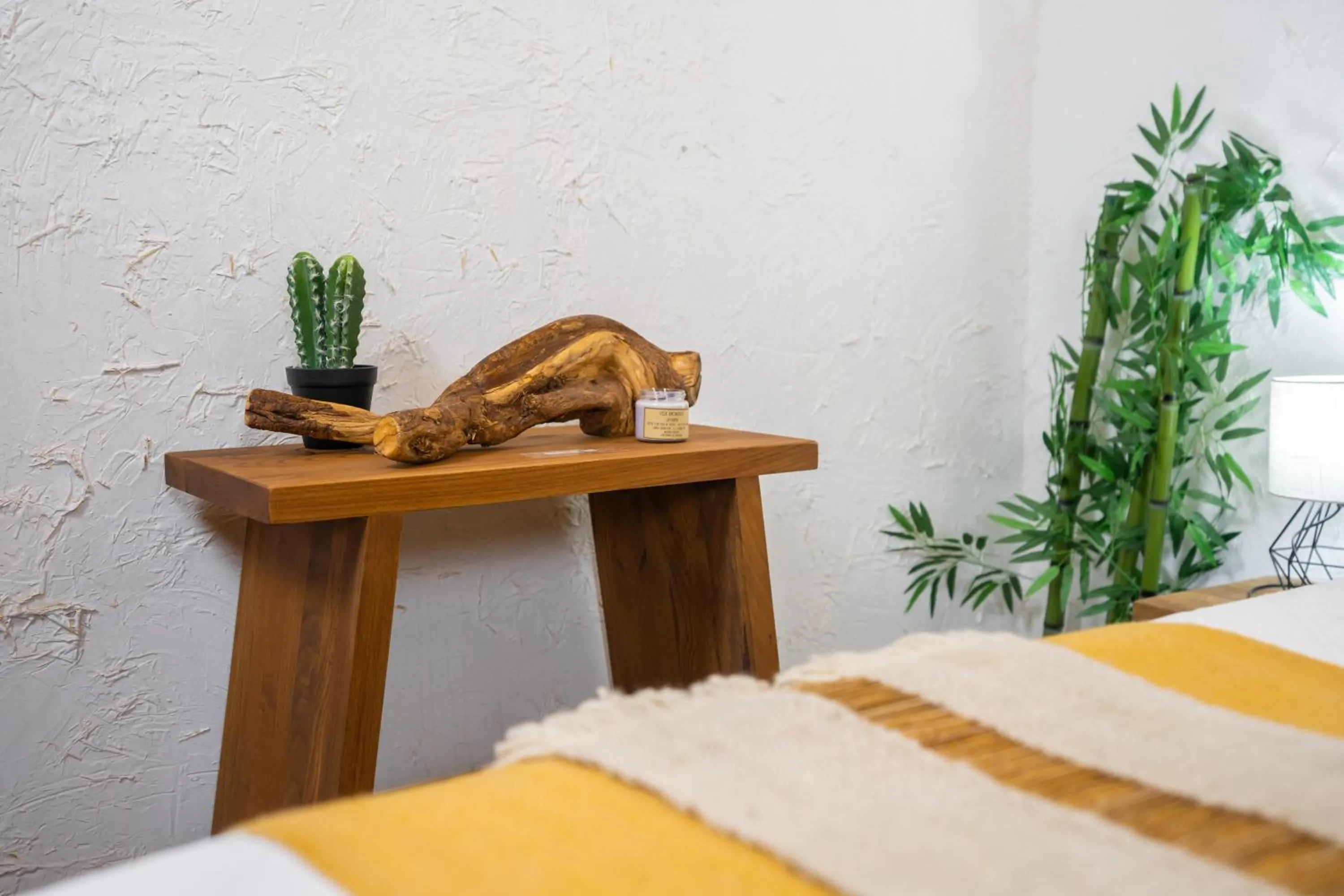 Bed in Hotel Don Raul