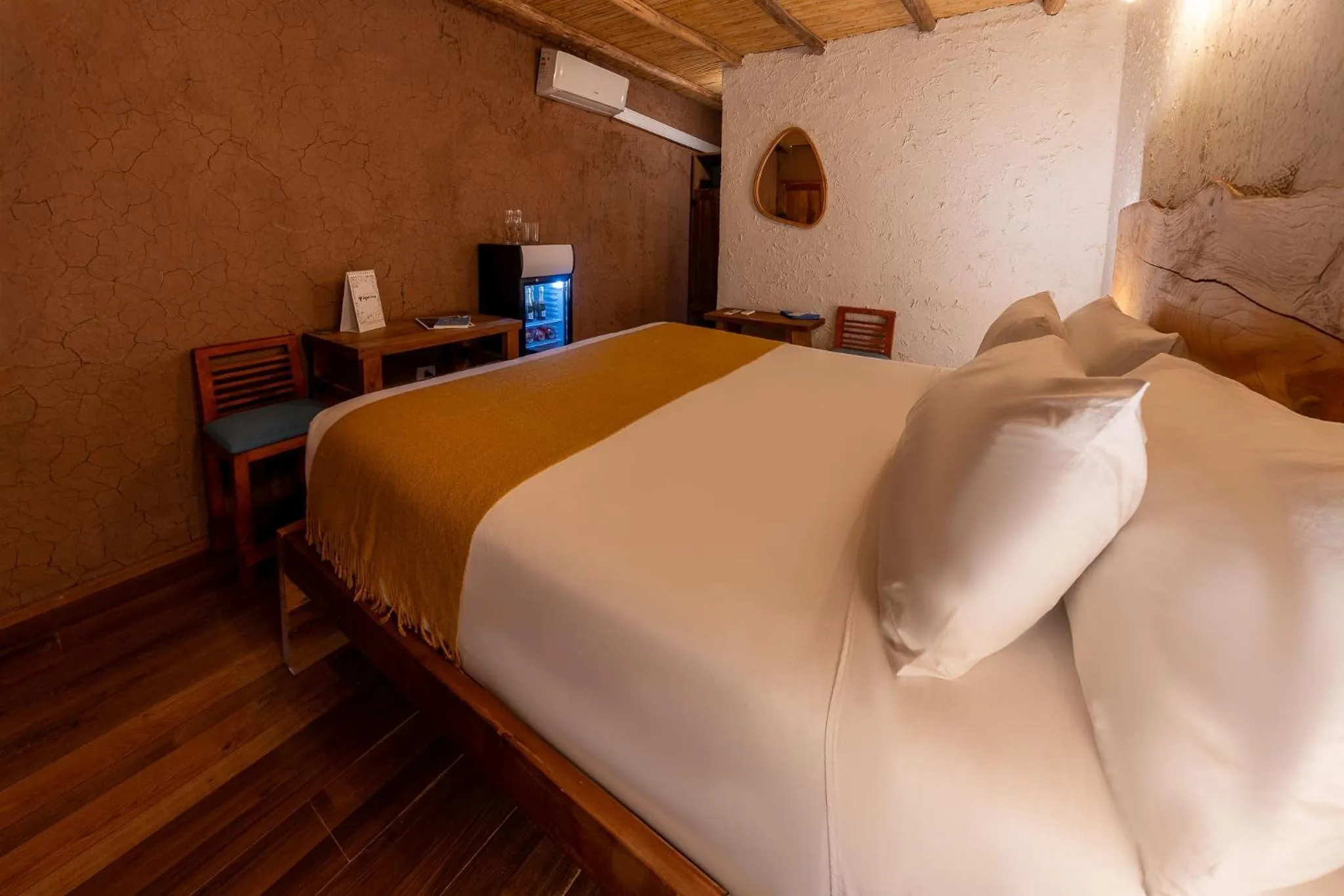 Bed in Hotel Don Raul