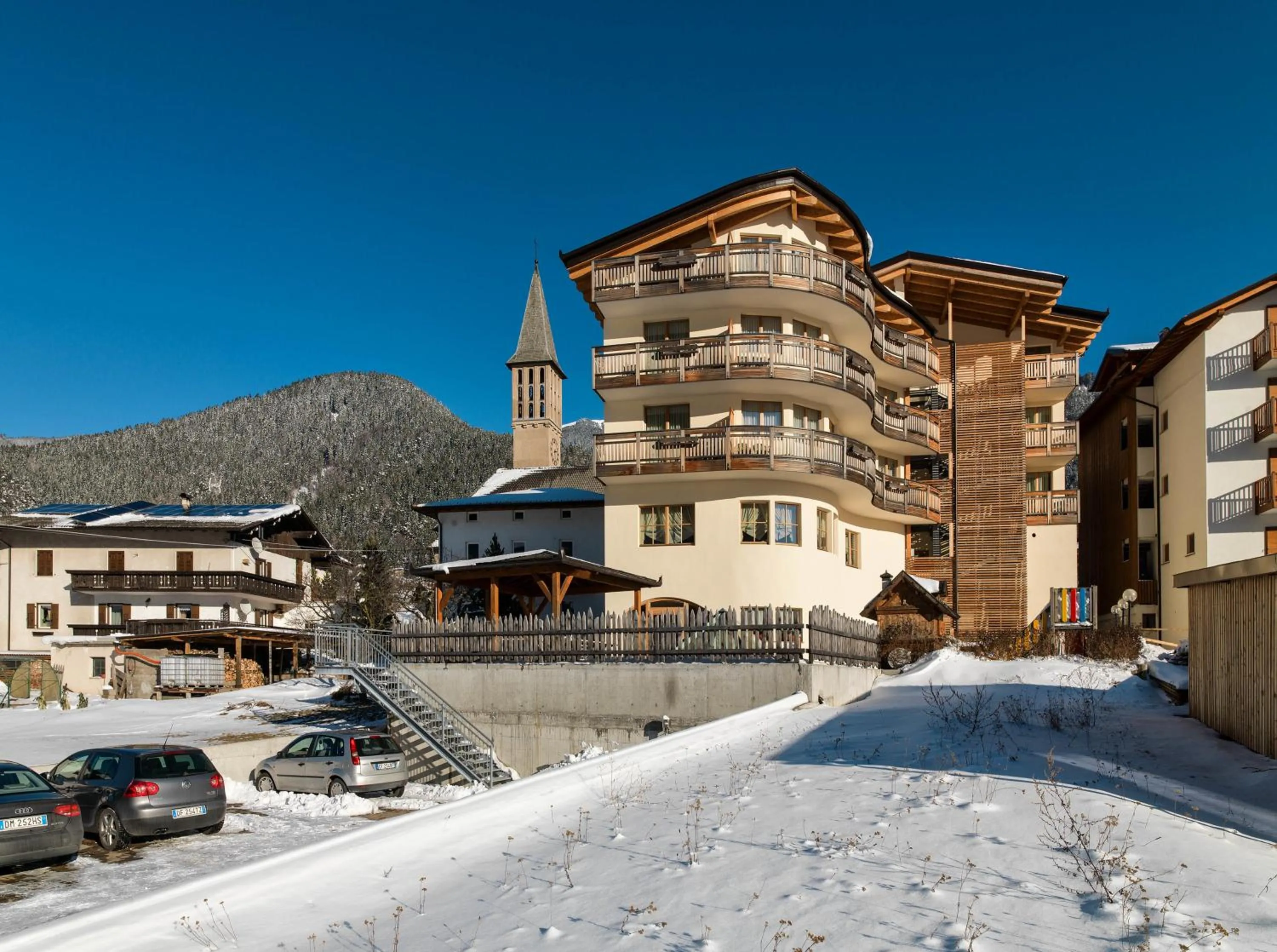 Facade/entrance in Bio Hotel Brusago Vital & Wellness