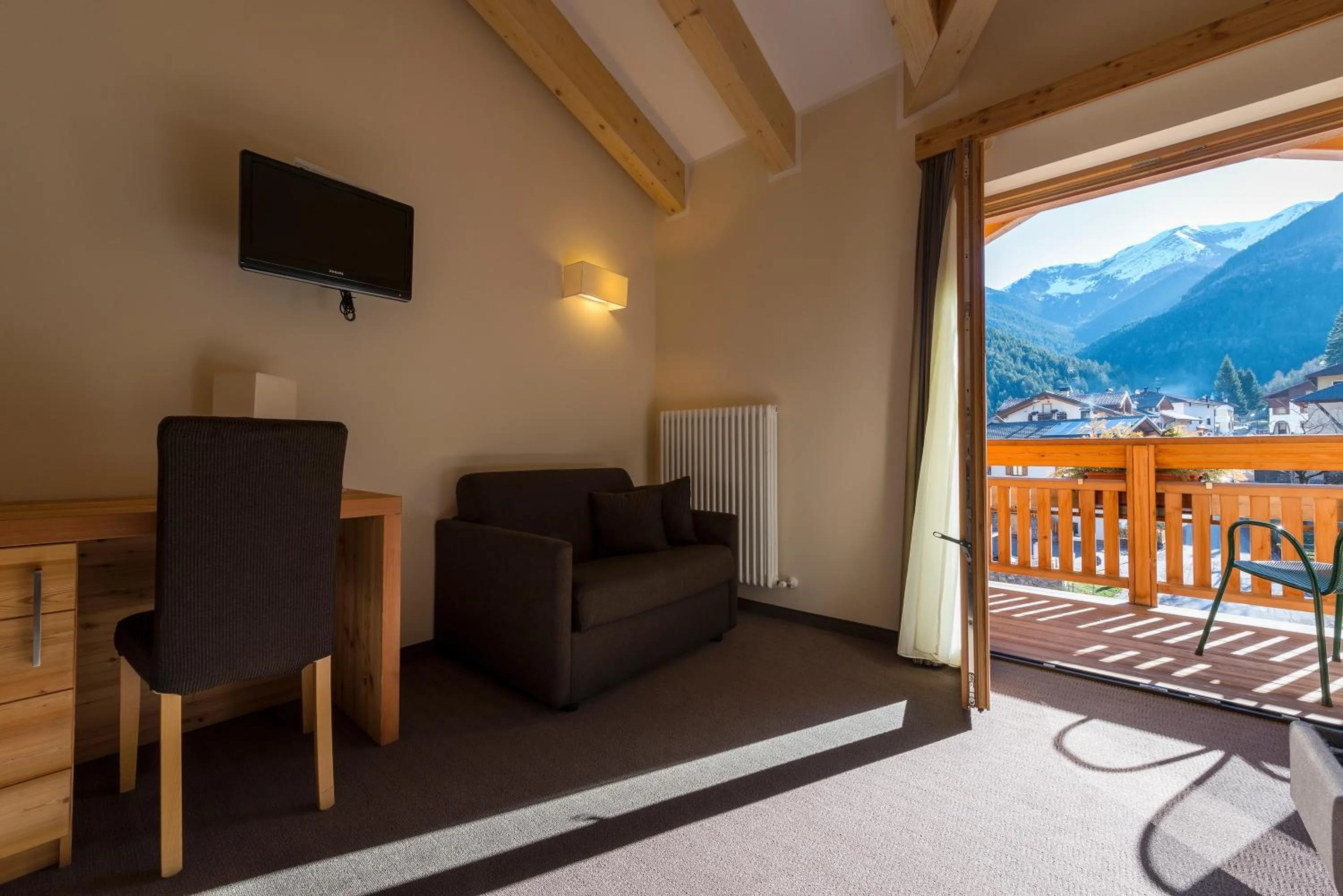 Mountain view in Bio Hotel Brusago Vital & Wellness