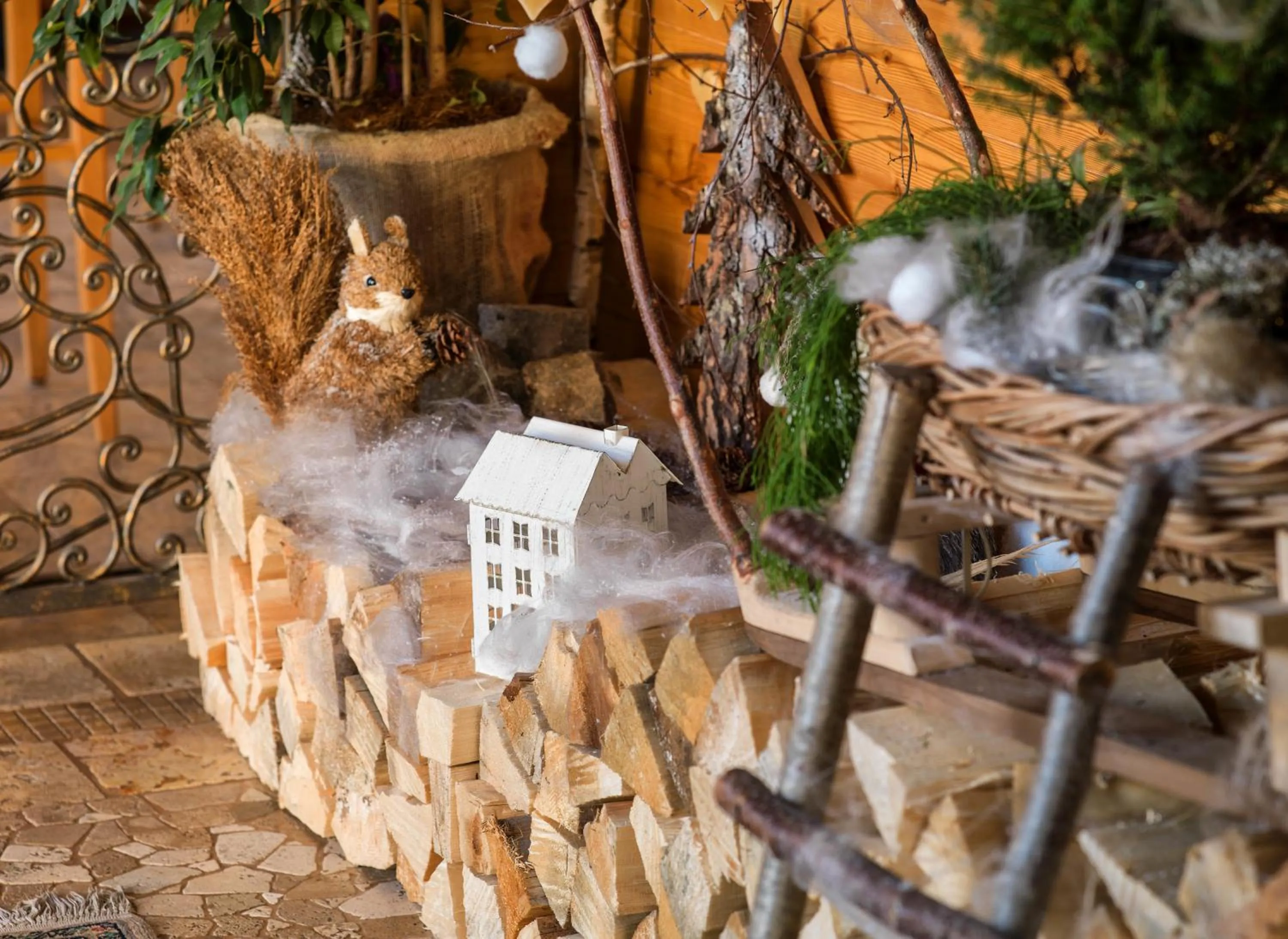 Decorative detail in Bio Hotel Brusago Vital & Wellness