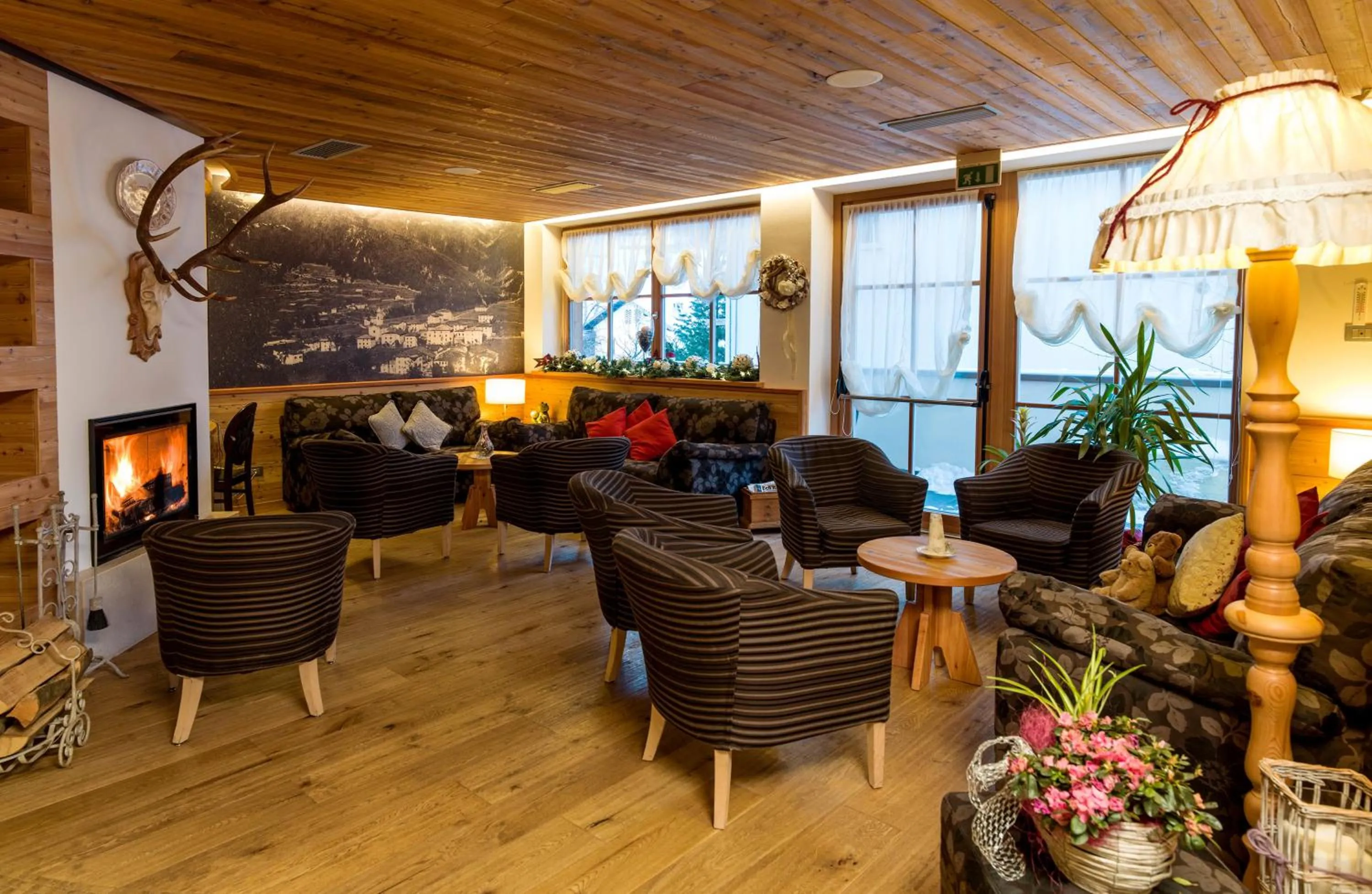 Lobby or reception in Bio Hotel Brusago Vital & Wellness