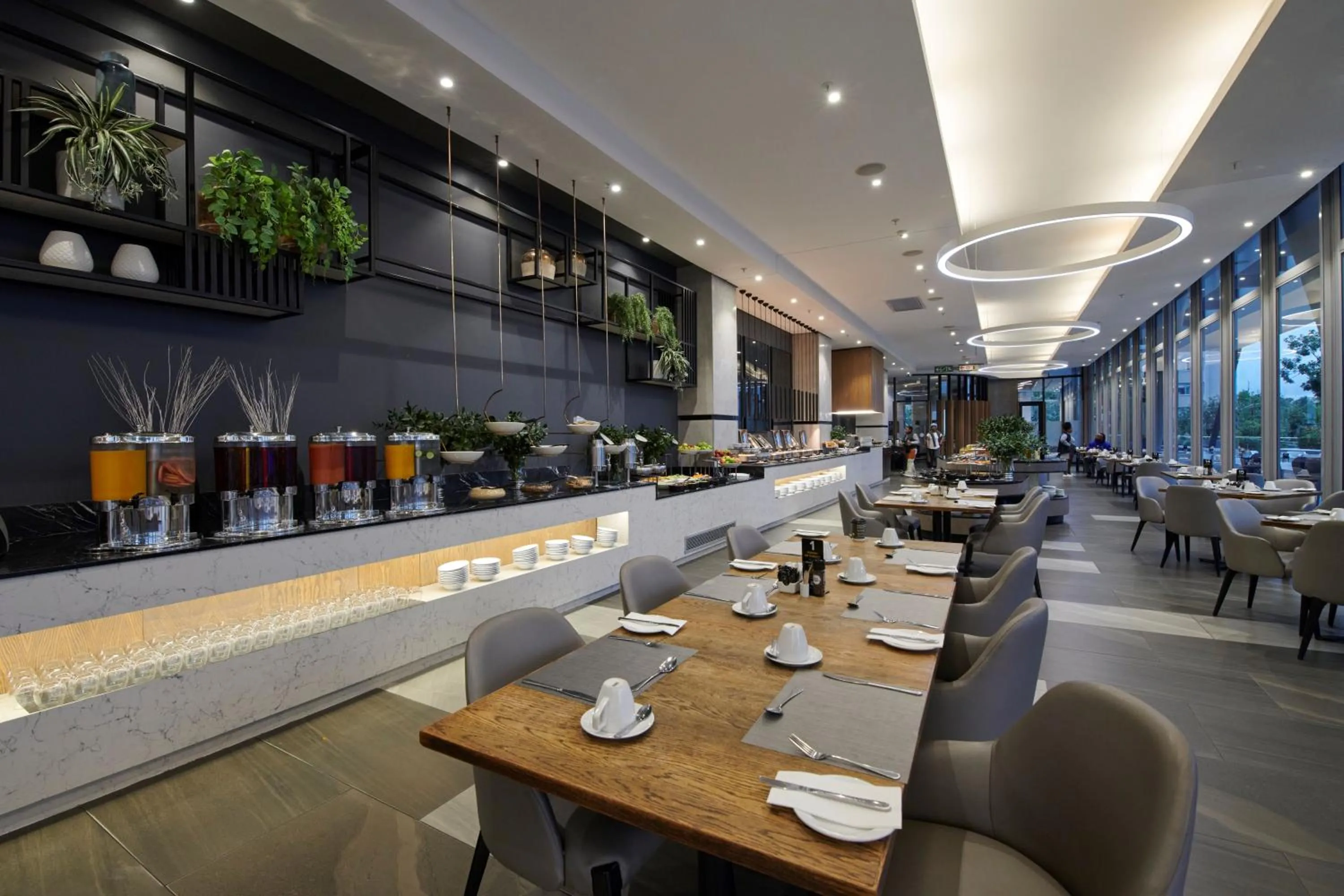 Buffet breakfast in The Capital on the Park