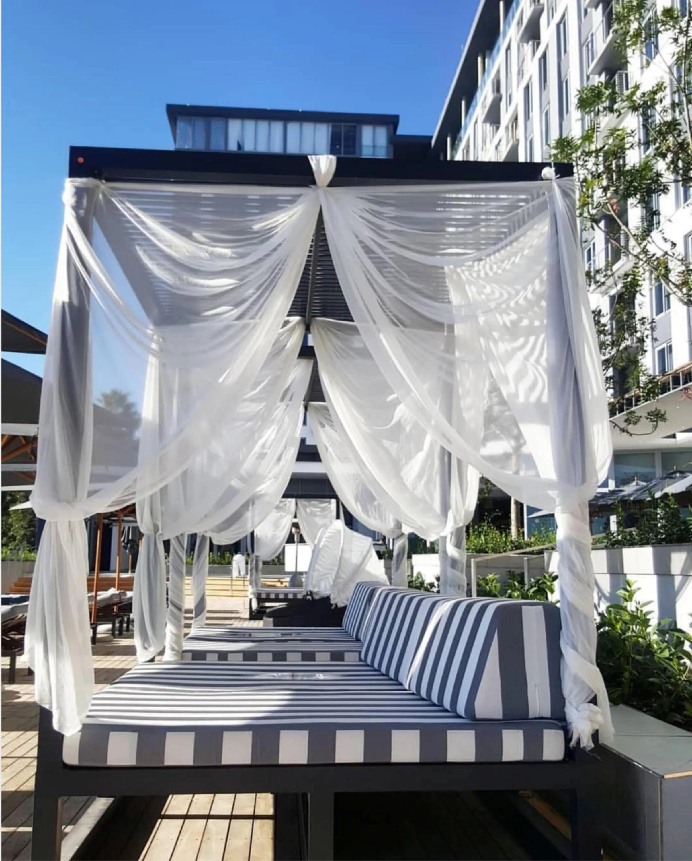 sunbed in The Capital on the Park