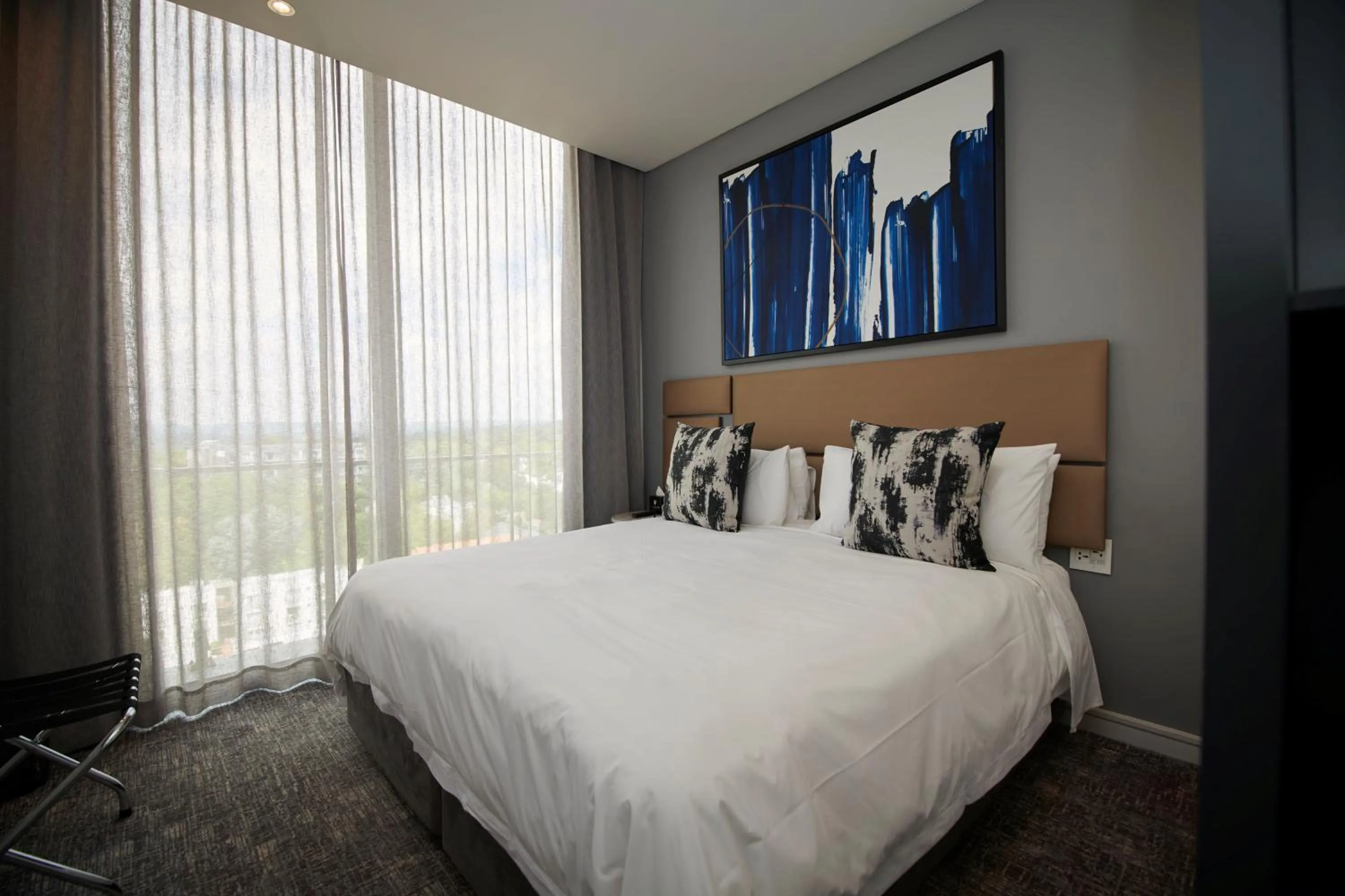 Bed in The Capital on the Park