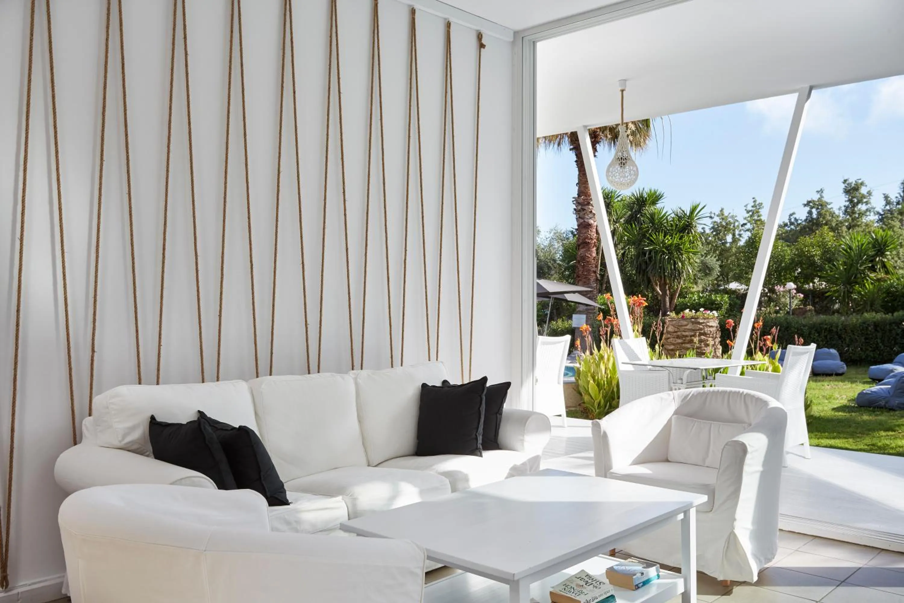 Decorative detail in Mr and Mrs White Corfu Couples Retreat Adults Only