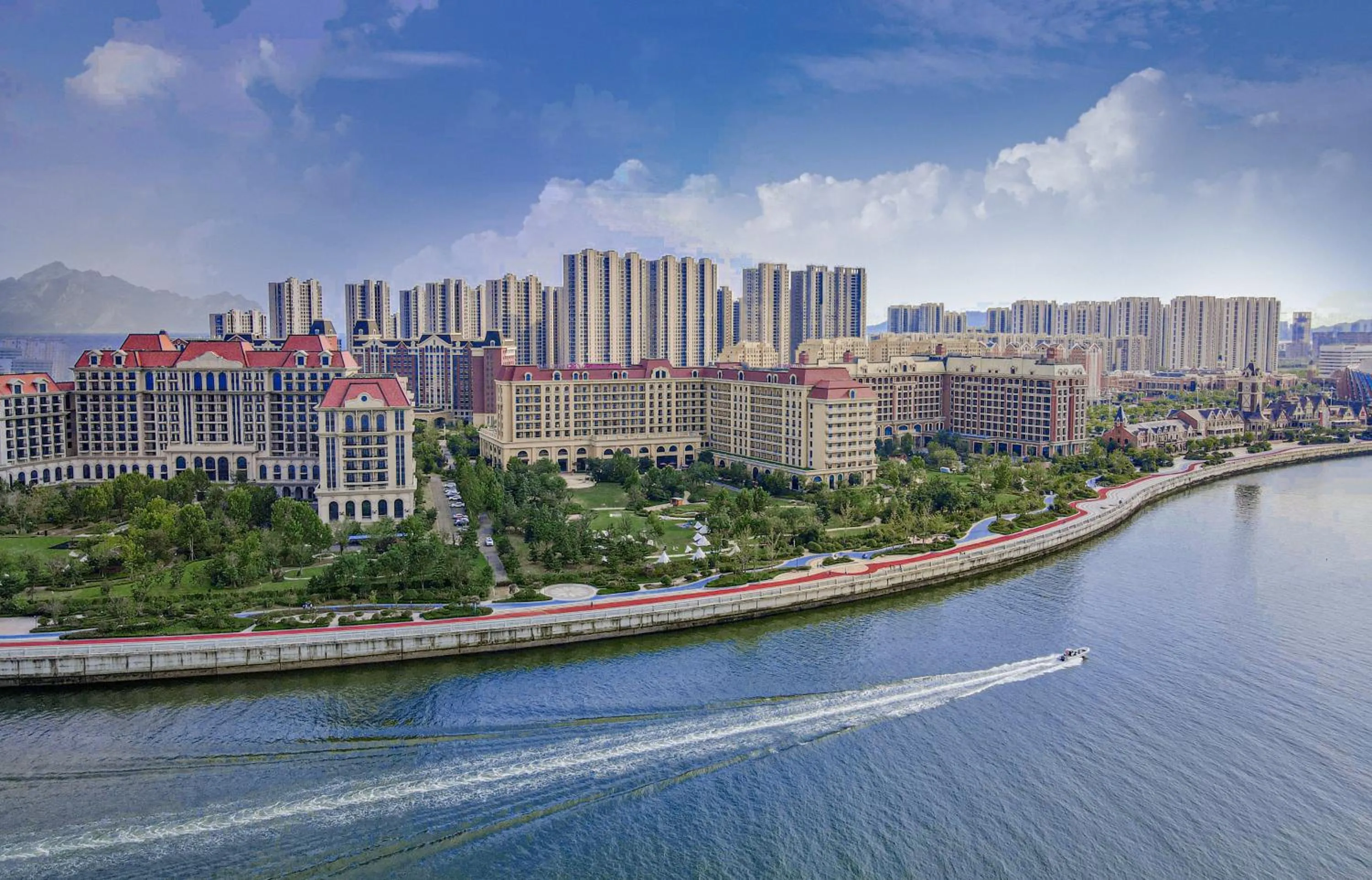 Nearby landmark in Crowne Plaza QingdaoOriental Movie Metropolis by IHG