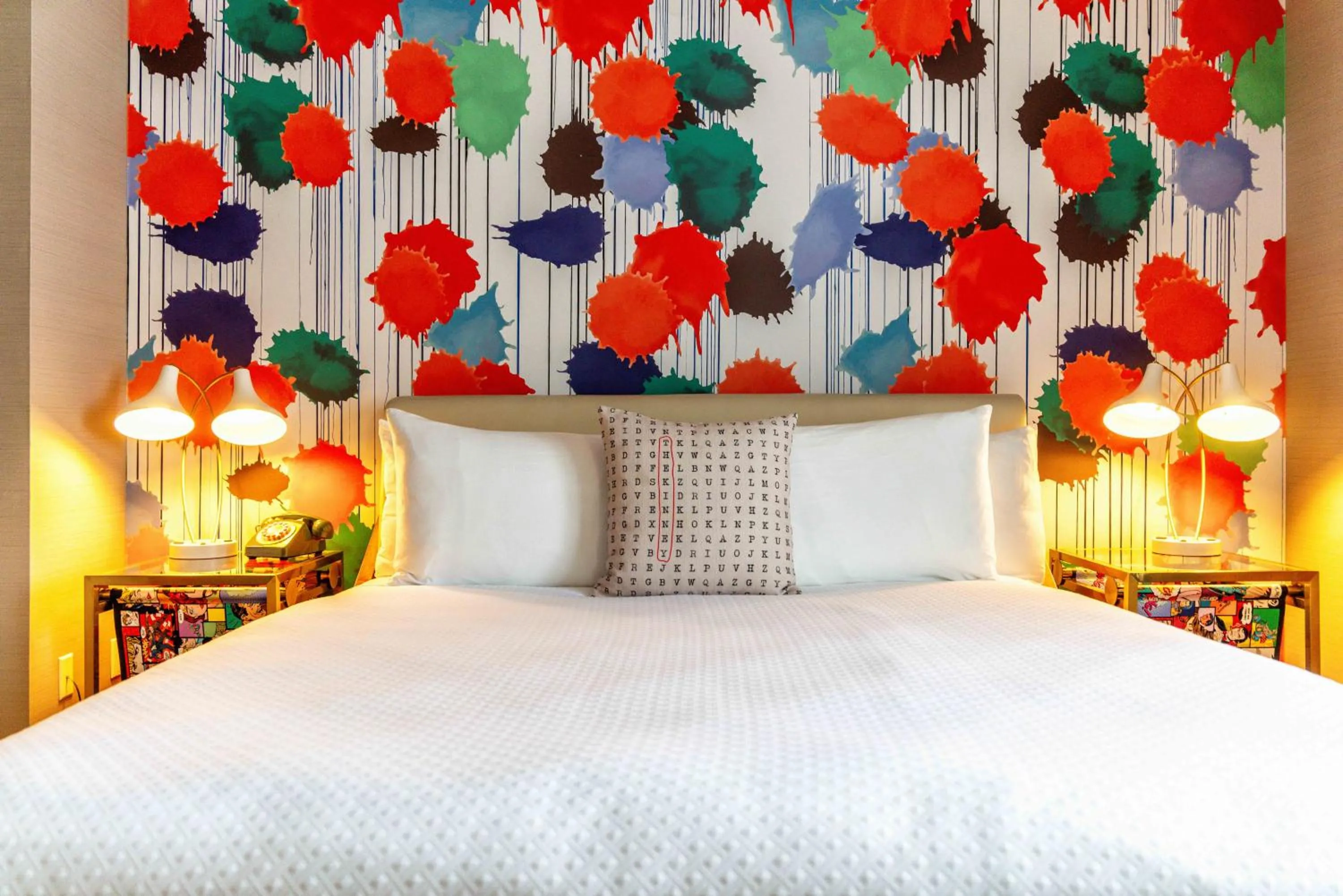 Bedroom, Bed in The Kinney - Venice Beach