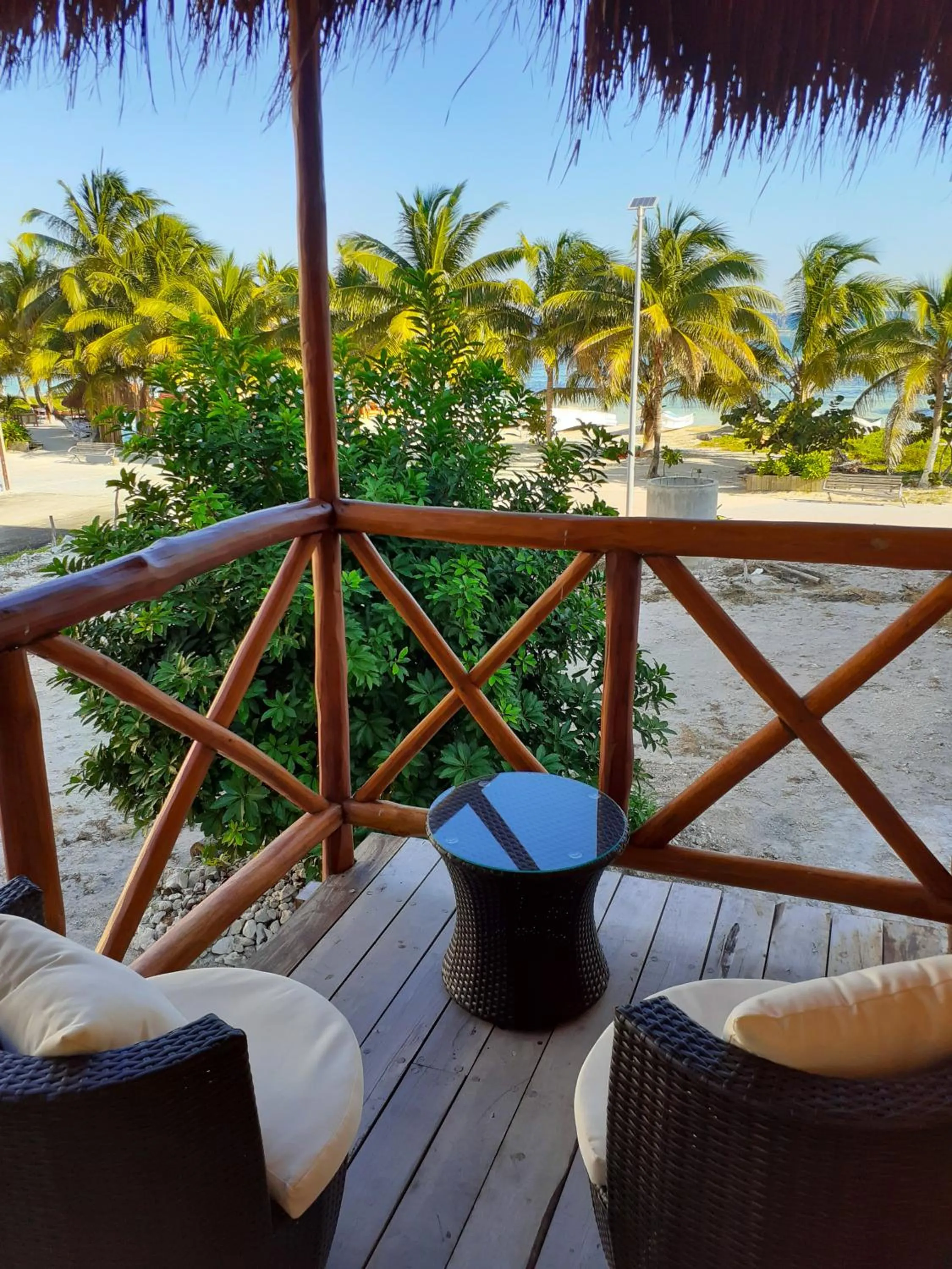 View (from property/room) in Palmeras de Mahahual Cabañas