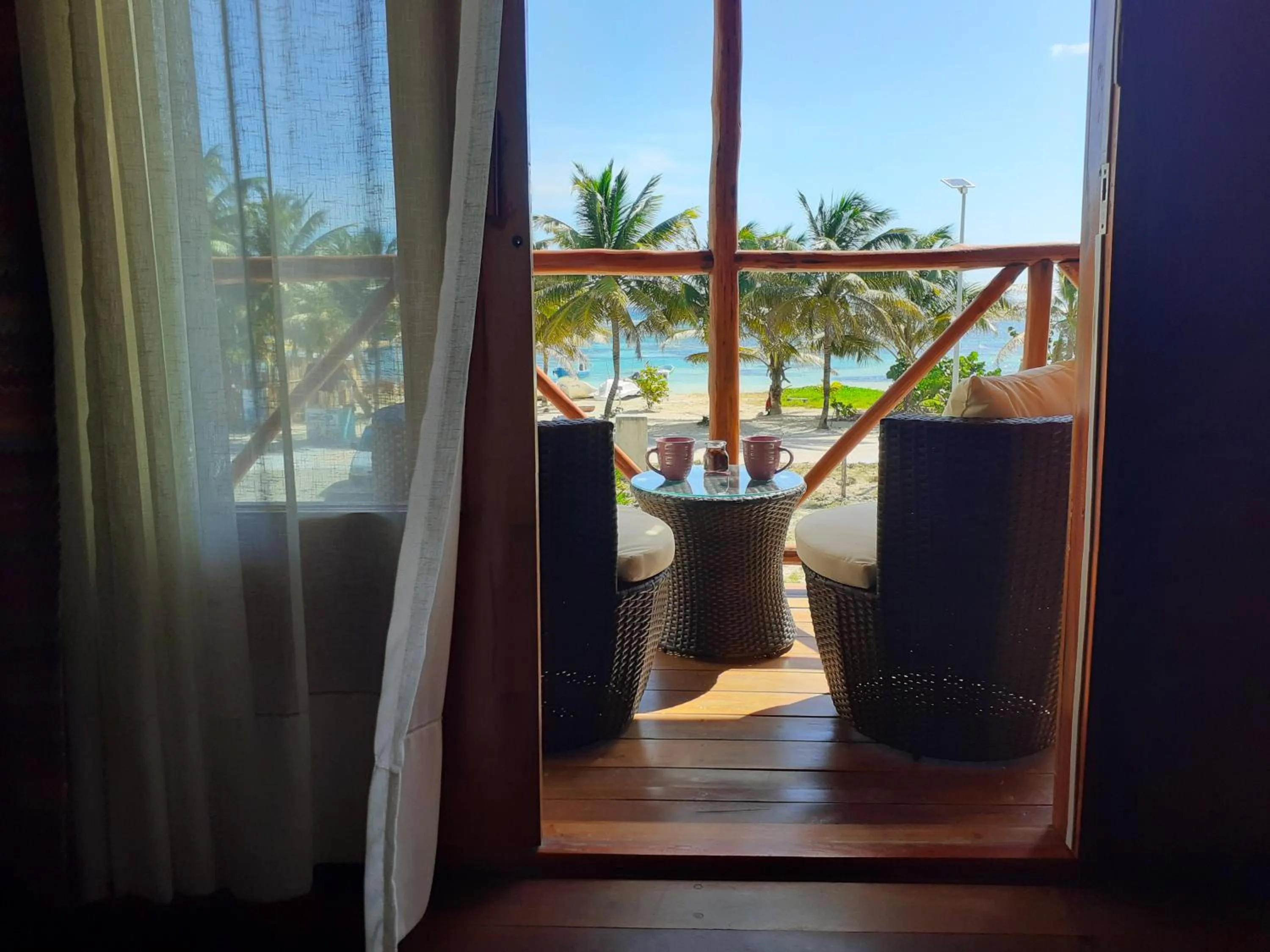 View (from property/room) in Palmeras de Mahahual Cabañas