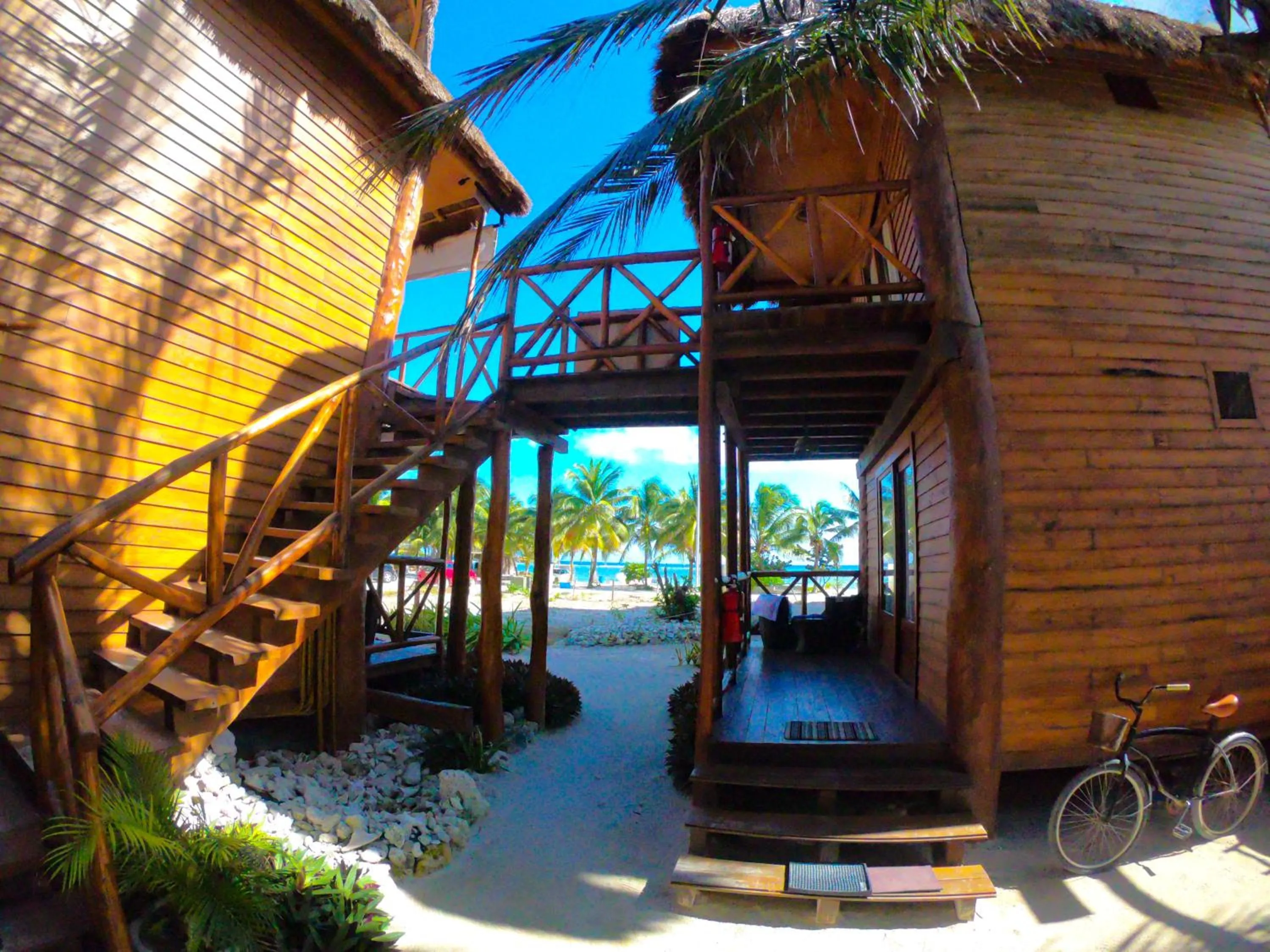 Property building in Palmeras de Mahahual Cabañas