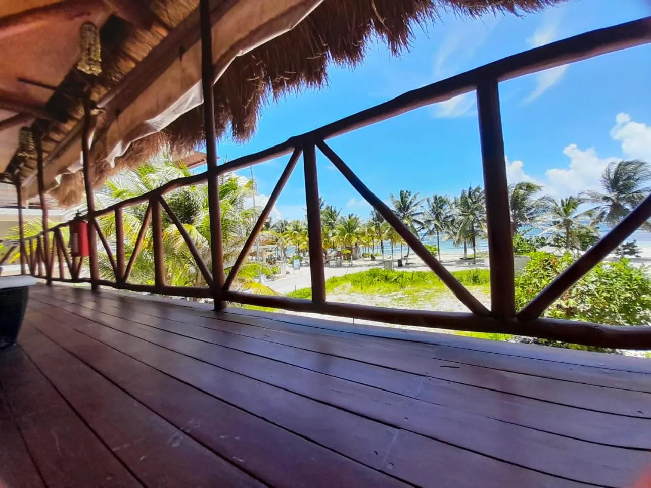 View (from property/room) in Palmeras de Mahahual Cabañas