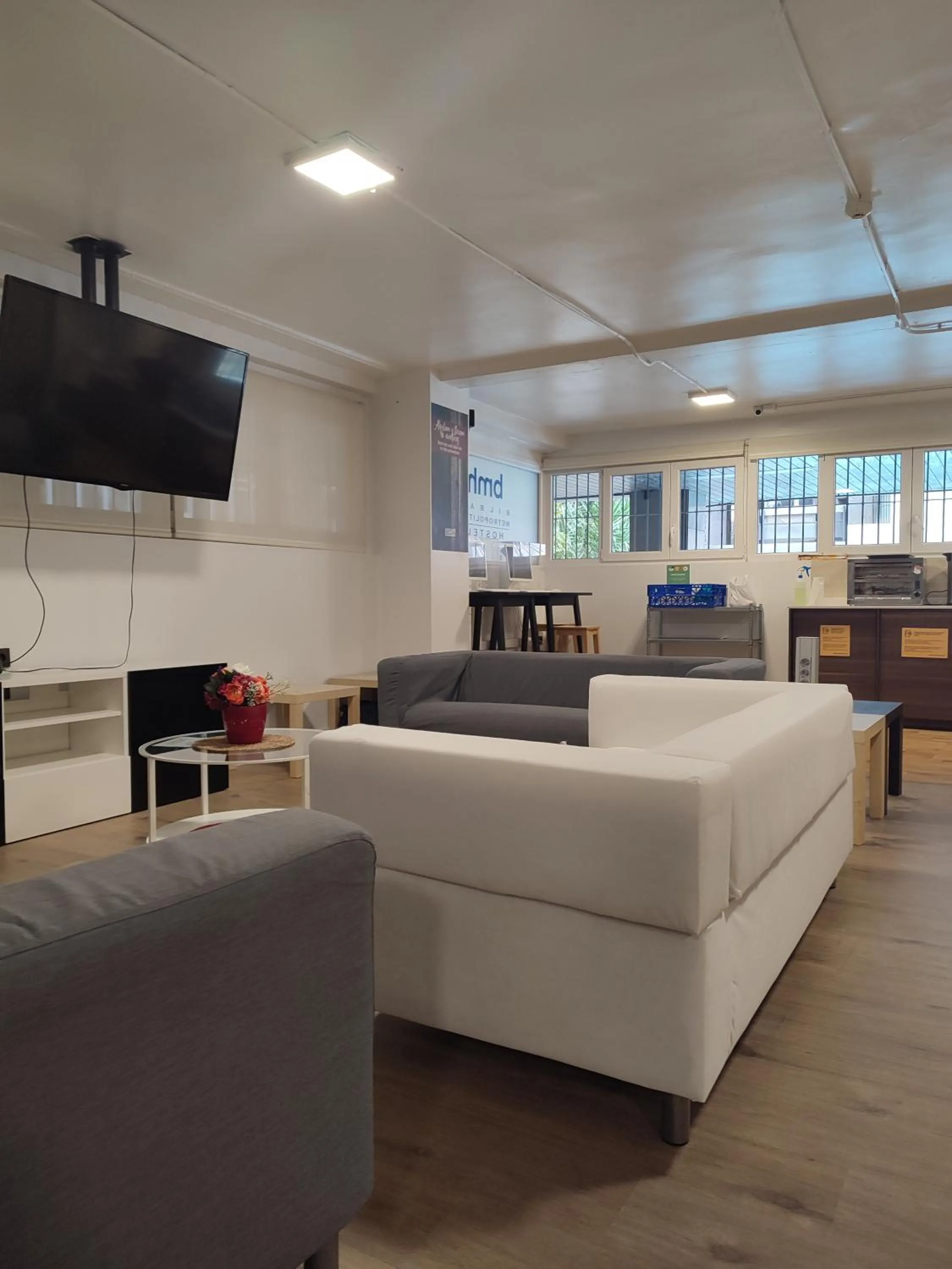 Living room in Bilbao Metropolitan Hostel by Bossh! Hotels