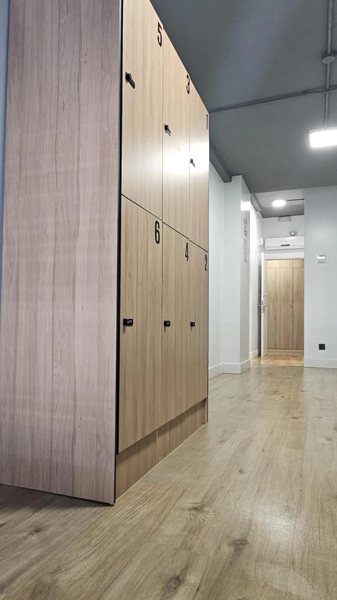 locker in Bilbao Metropolitan Hostel by Bossh! Hotels