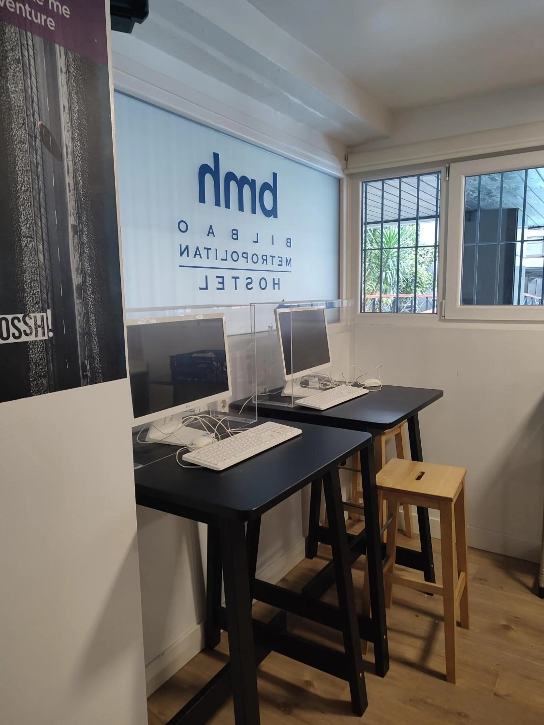 Decorative detail in Bilbao Metropolitan Hostel by Bossh! Hotels