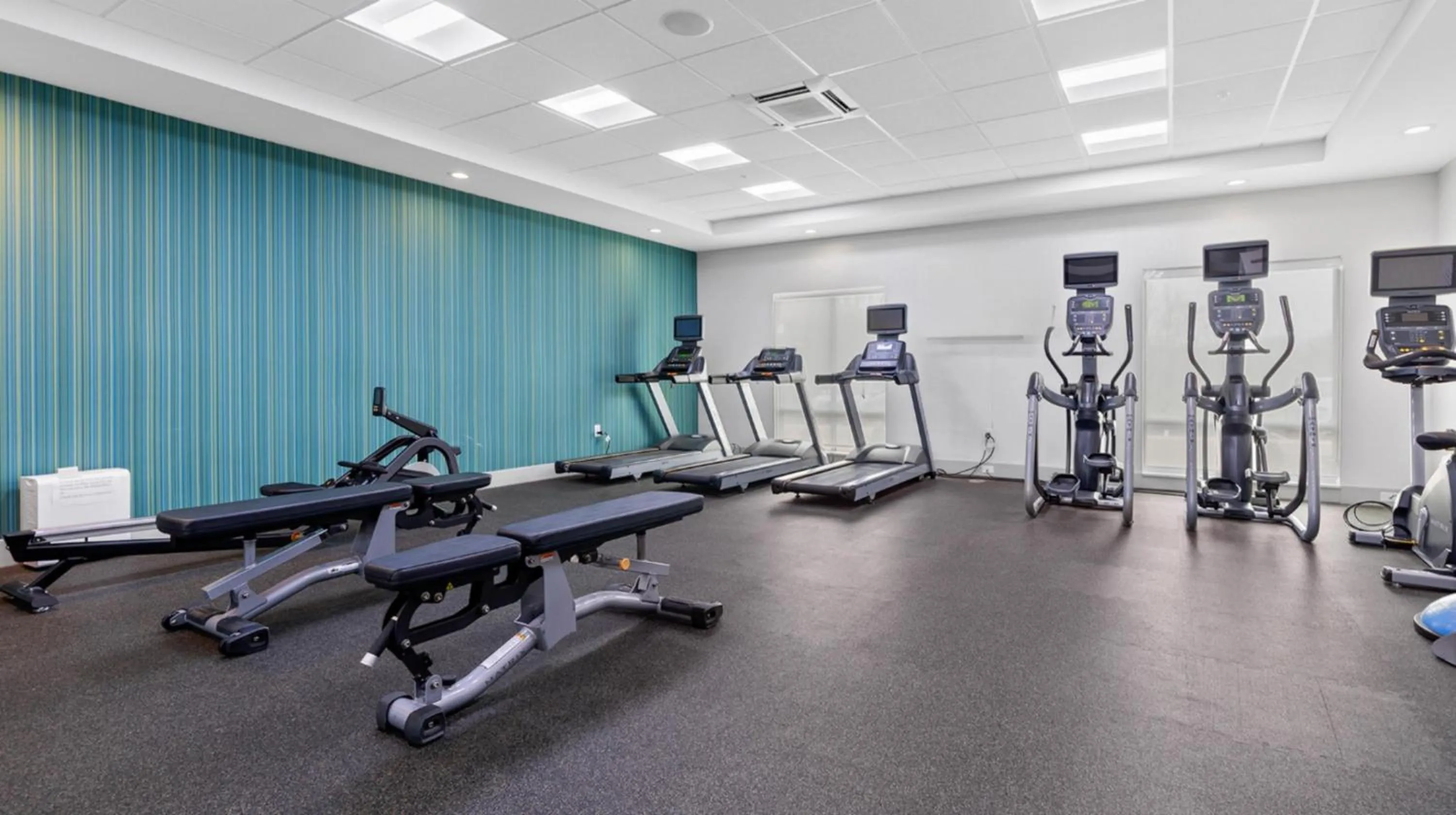 Fitness centre/facilities in Holiday Inn Express & Suites Macon North by IHG