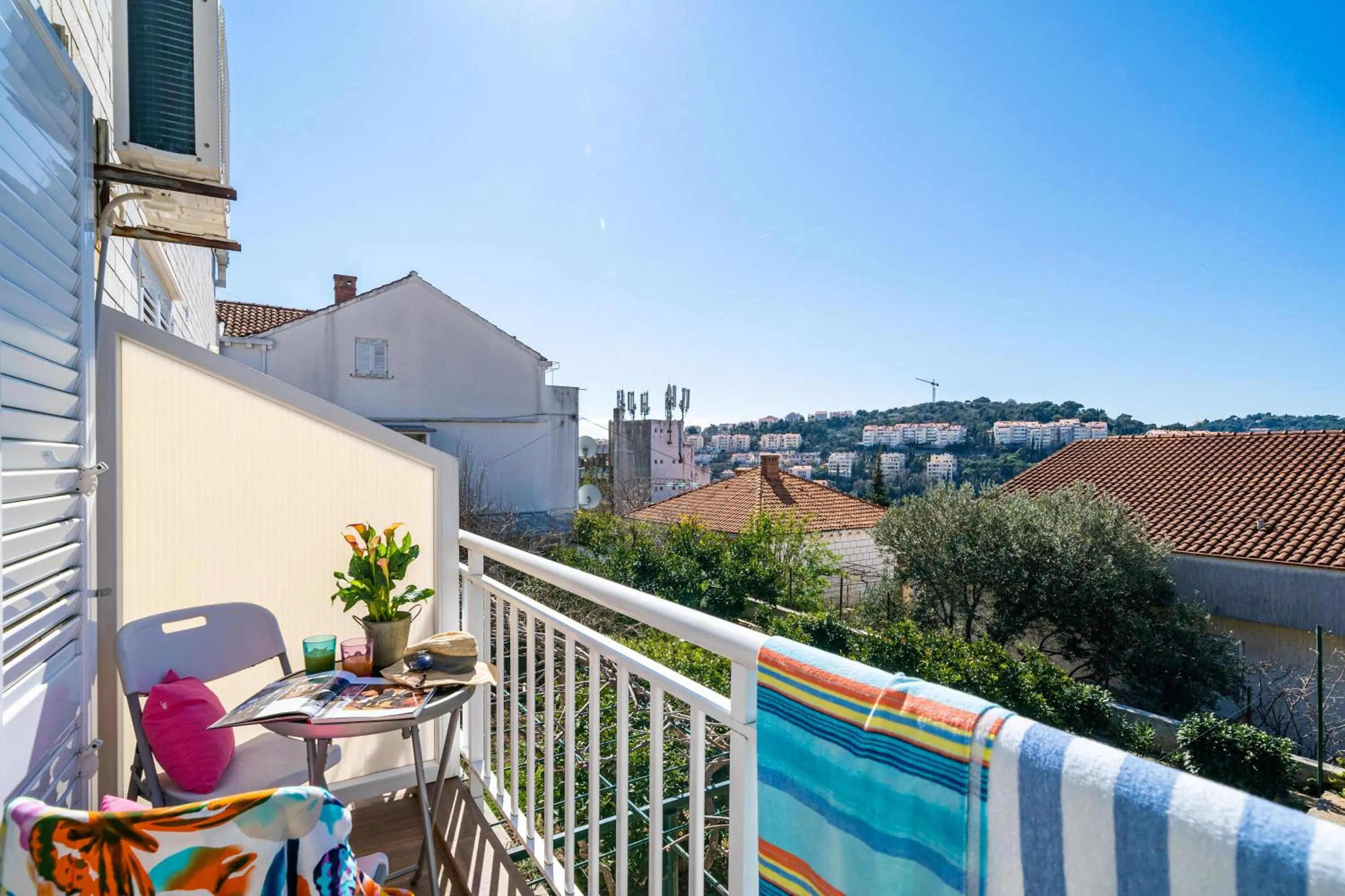 Balcony/Terrace in Jele Rooms