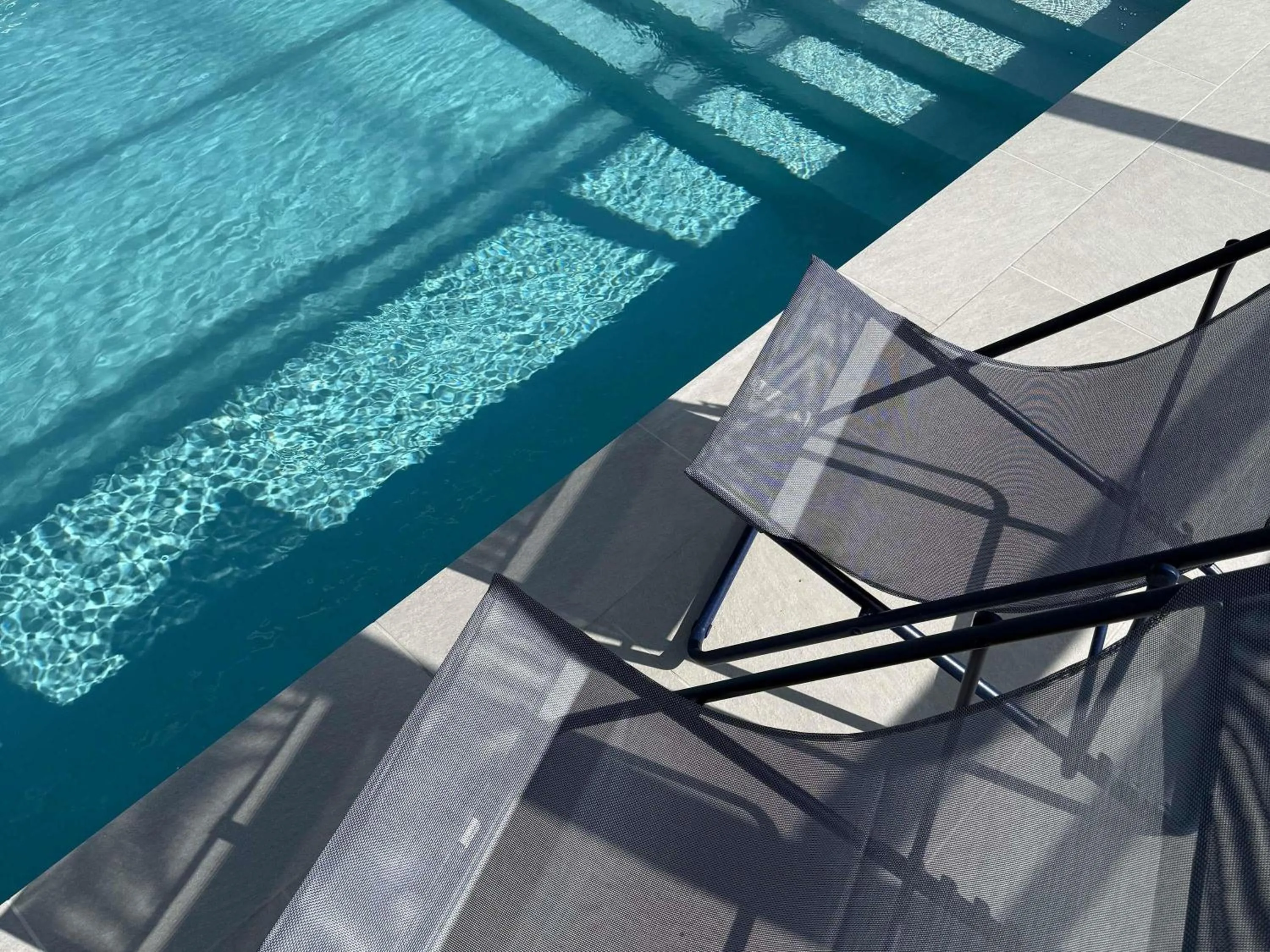 Pool view in ibis Pontorson Baie Du Mont Saint Michel