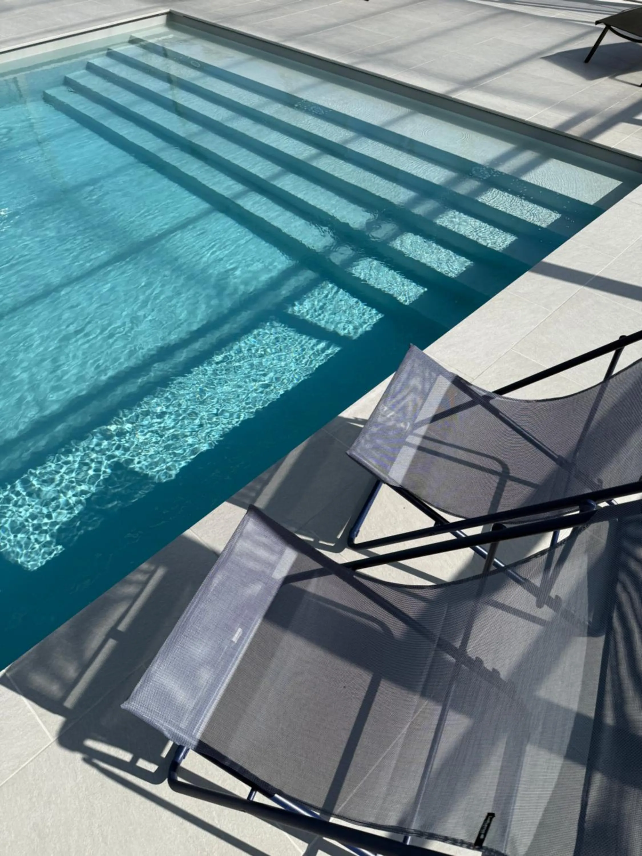 Pool view in ibis Pontorson Baie Du Mont Saint Michel