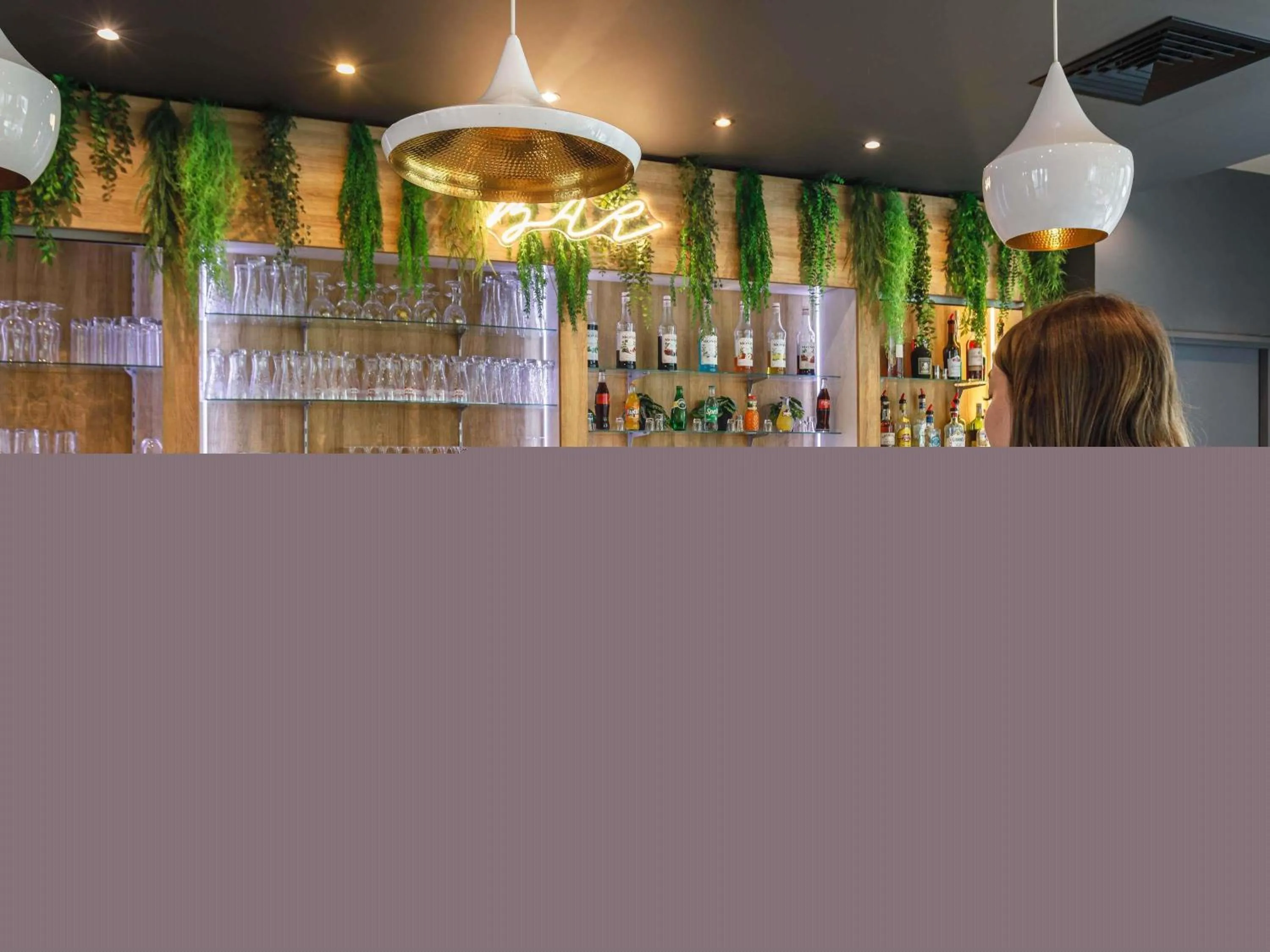 Lounge or bar in ibis Lyon Carre De Soie