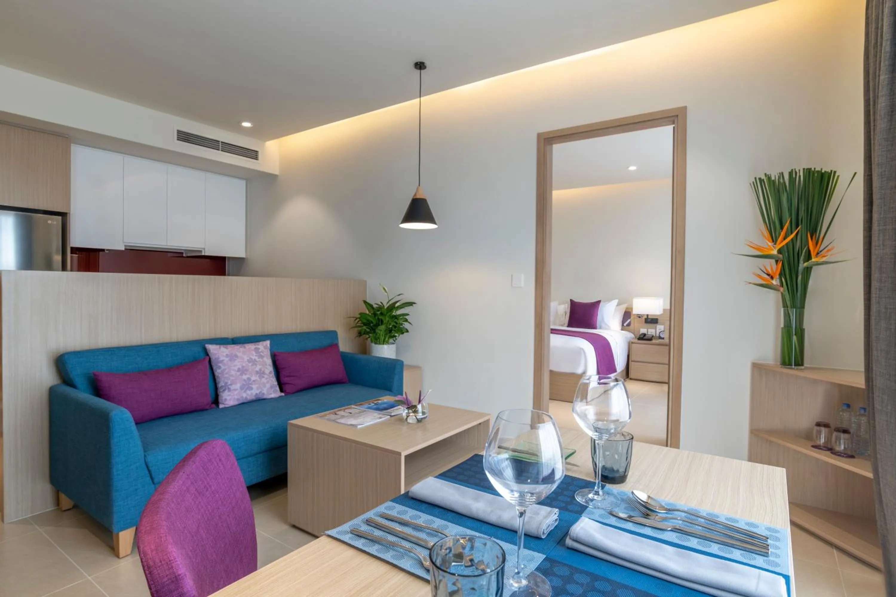 Living room, Bed in Mercure Hai Phong