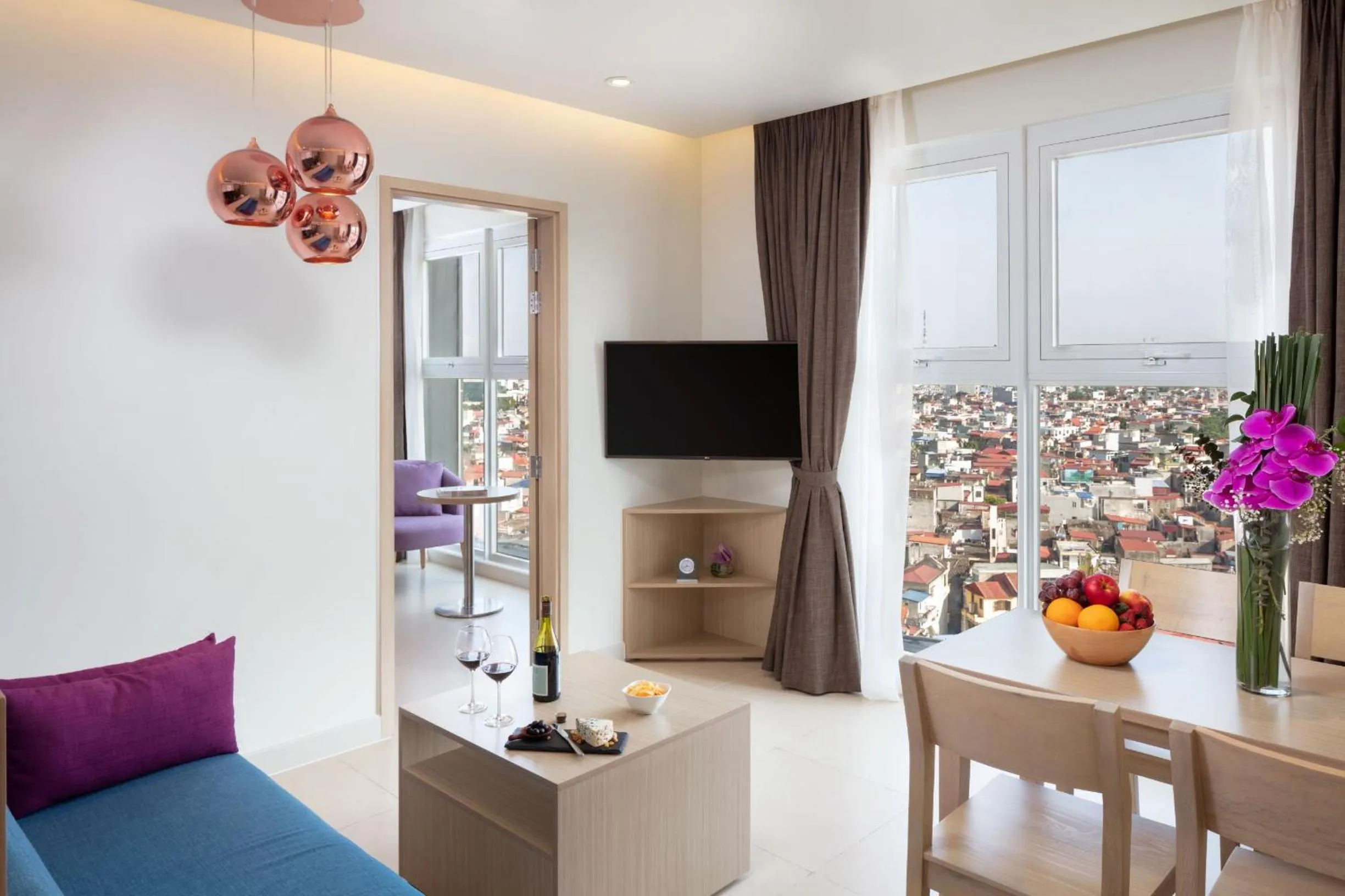 Communal lounge/ TV room in Mercure Hai Phong