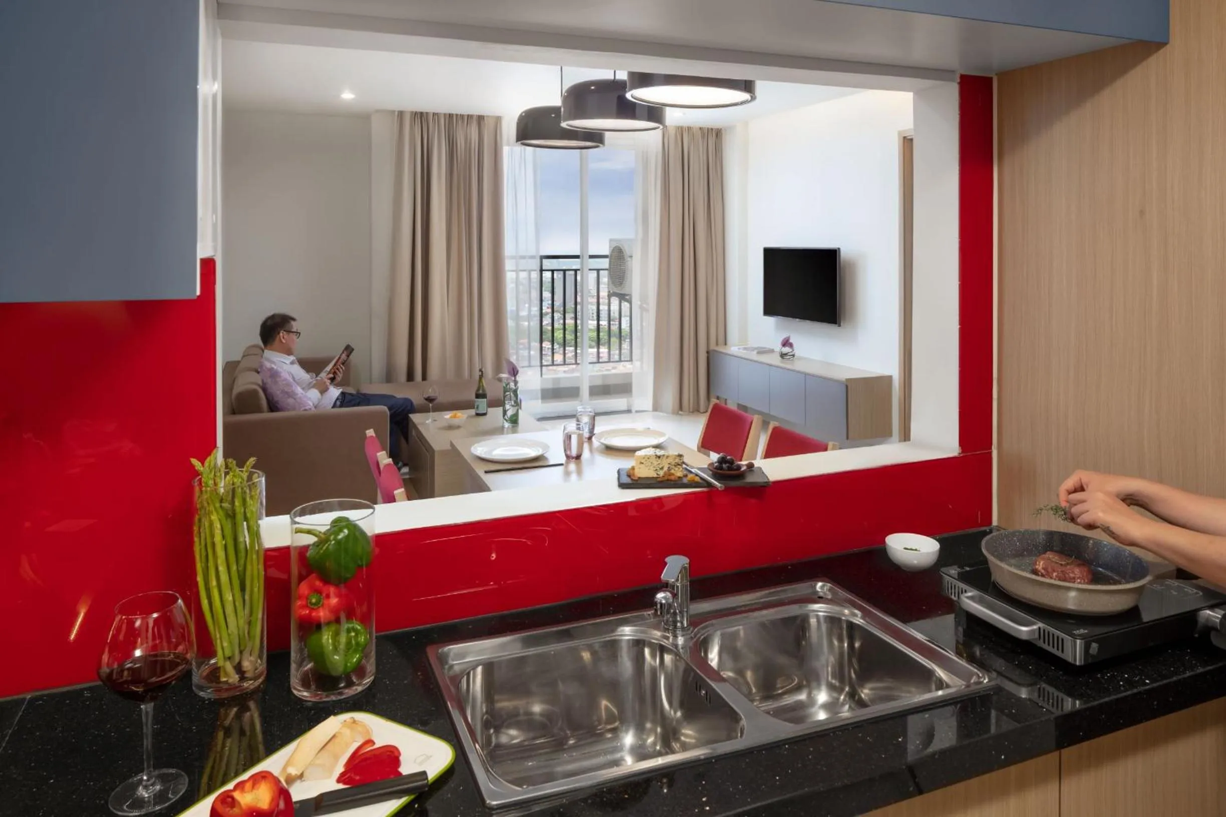 kitchen in Mercure Hai Phong