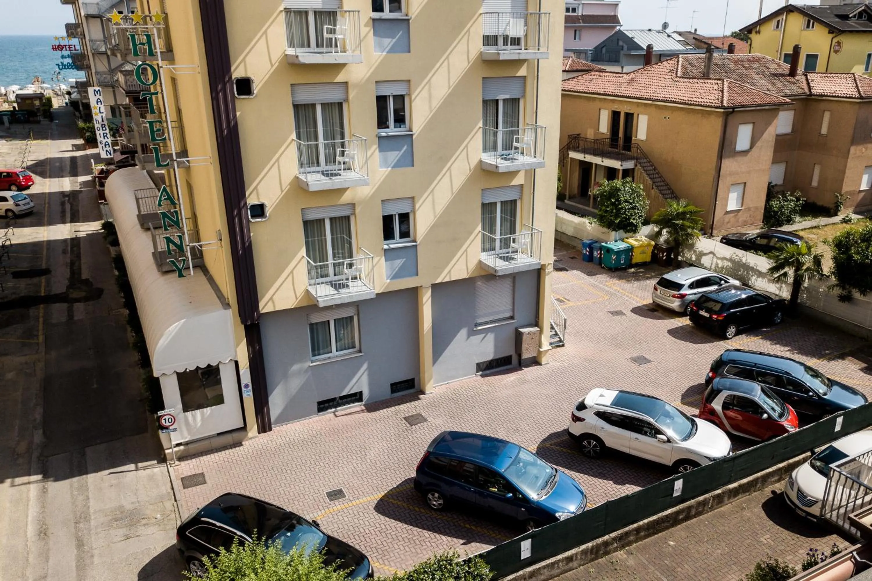 On site in Hotel Anny