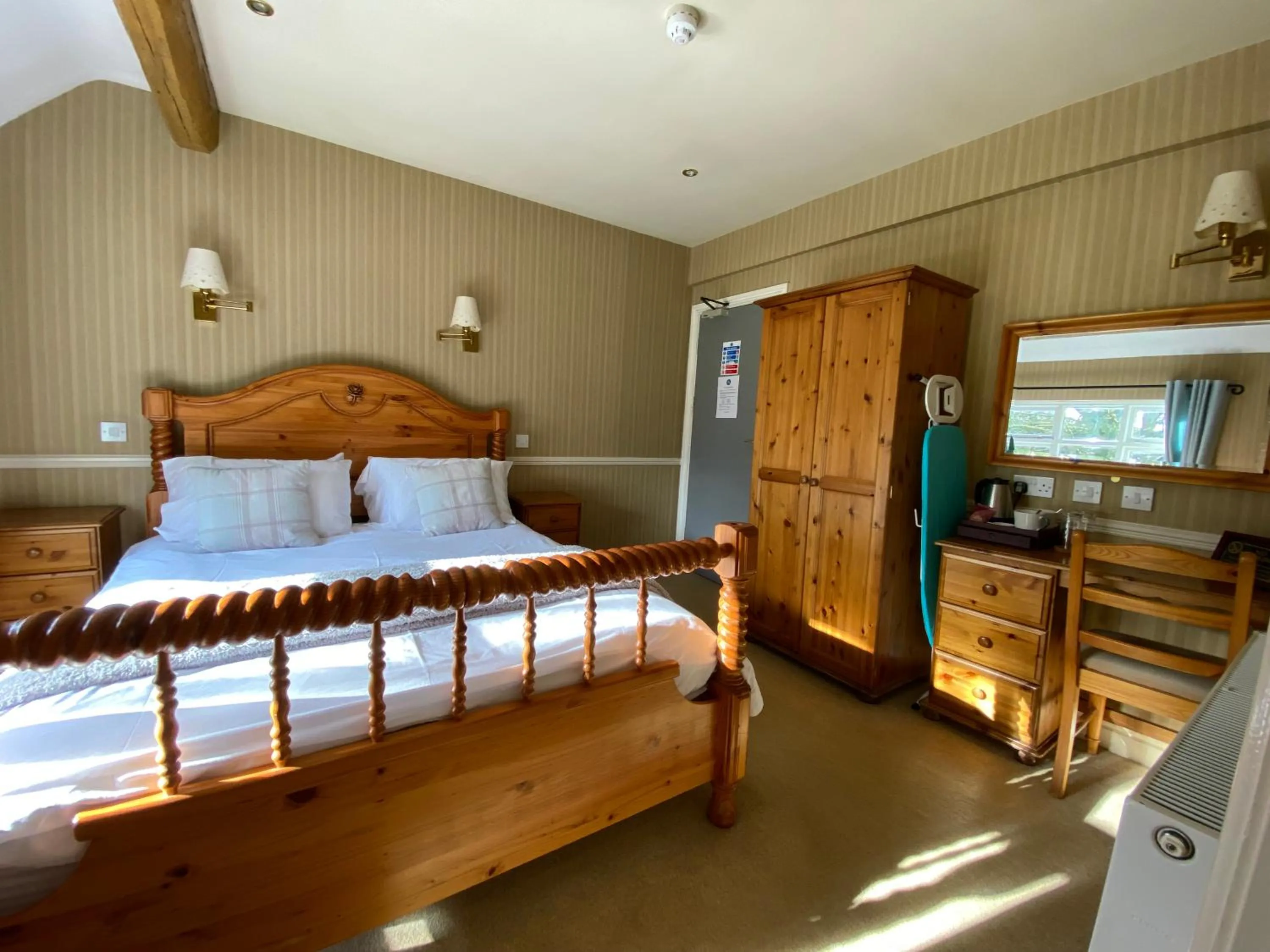 Bed in The Egerton Arms Astbury