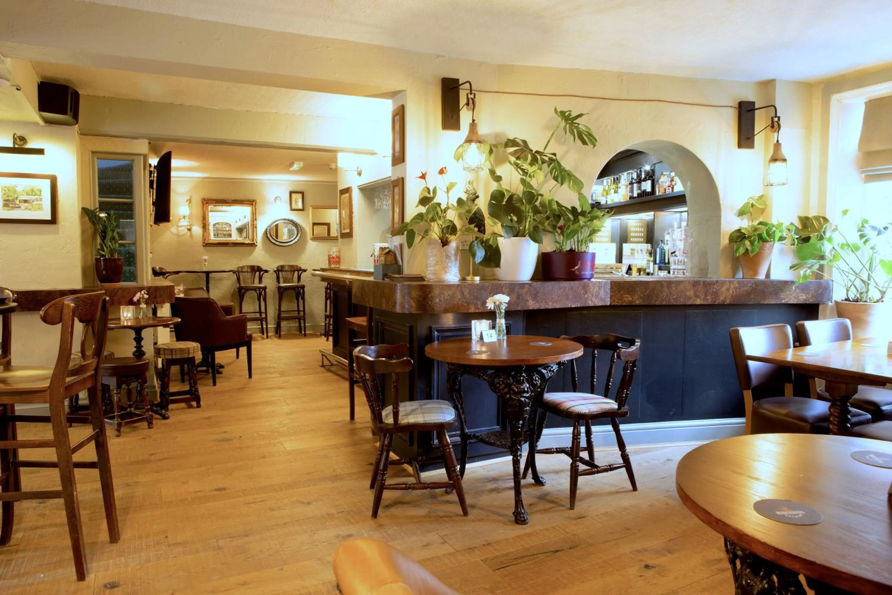 Lounge or bar in The Egerton Arms Astbury