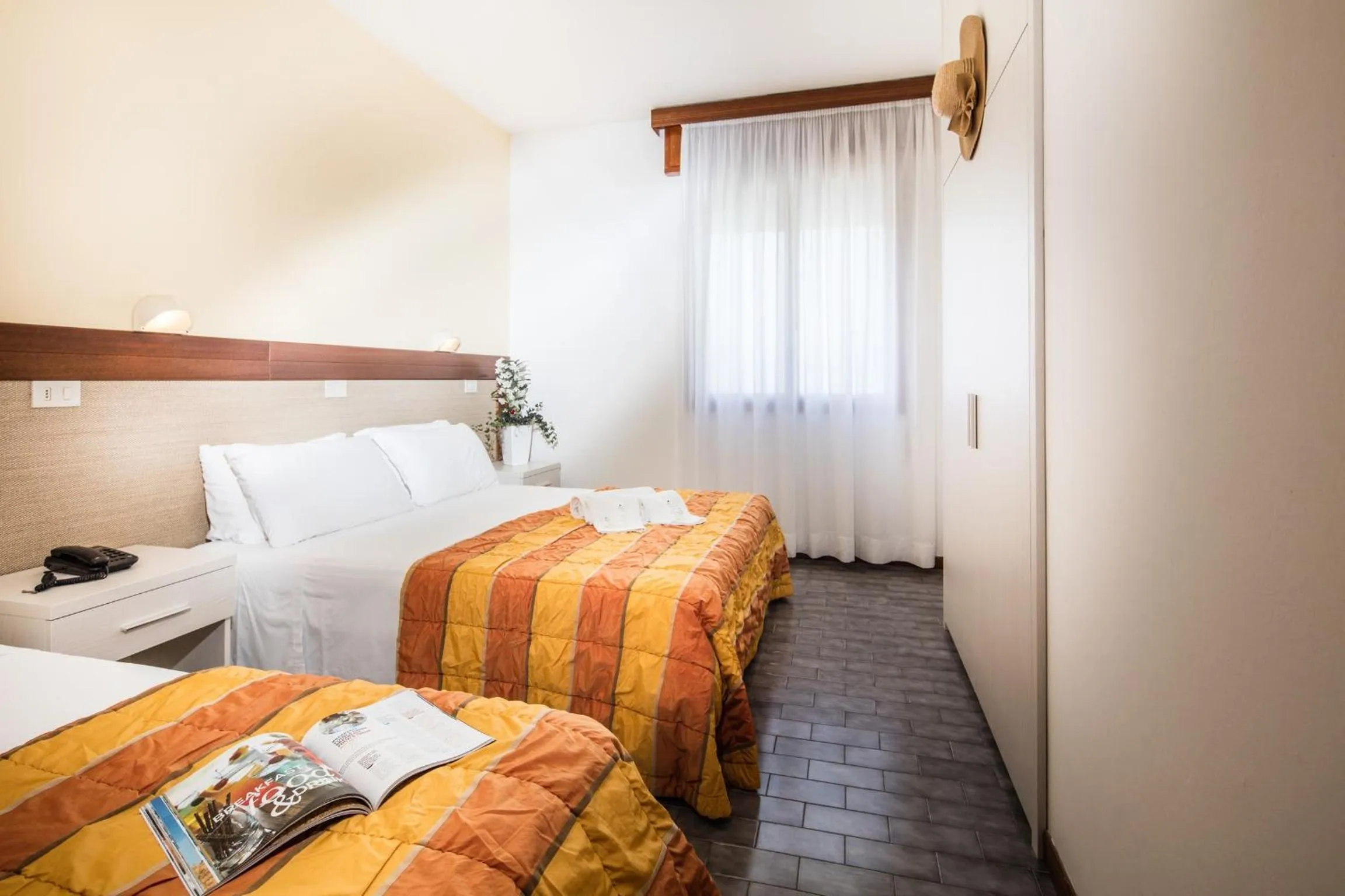 Bed in Hotel Bettina